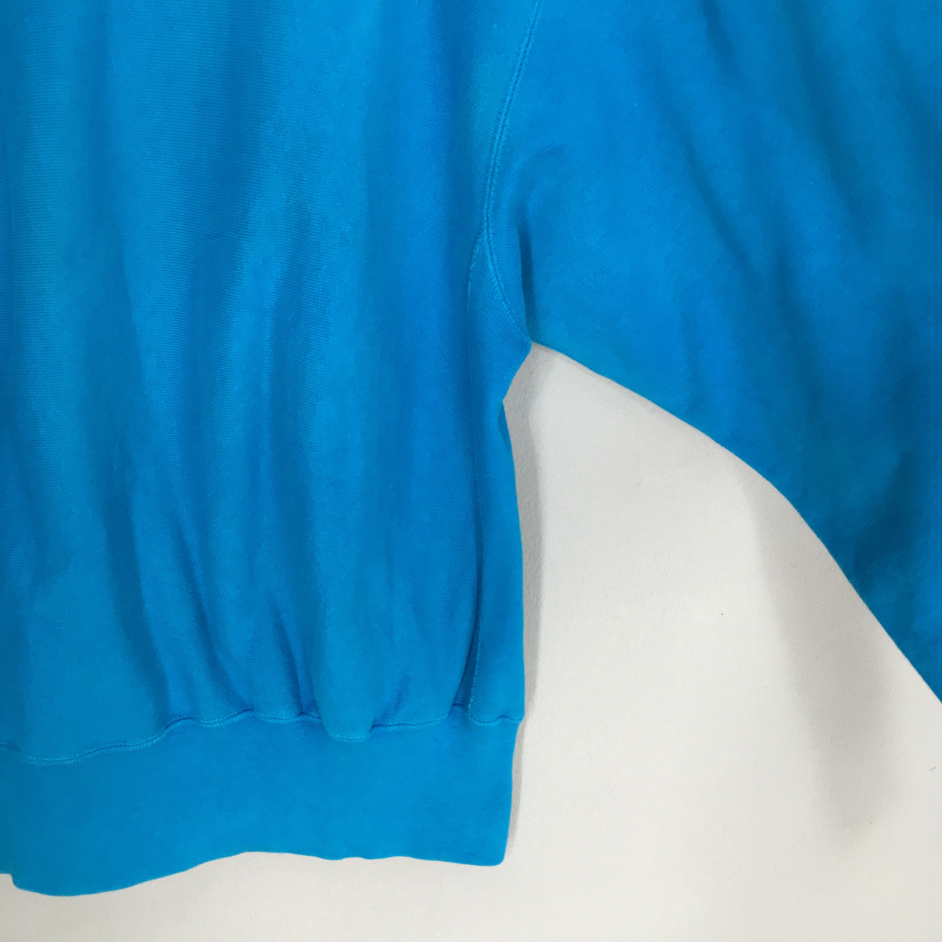 Champion × Vintage Vintage Champion Reverse Weave Ocean Blue Sweatshirt Medium Size US M / EU 48-50 / 2 - 5 Thumbnail