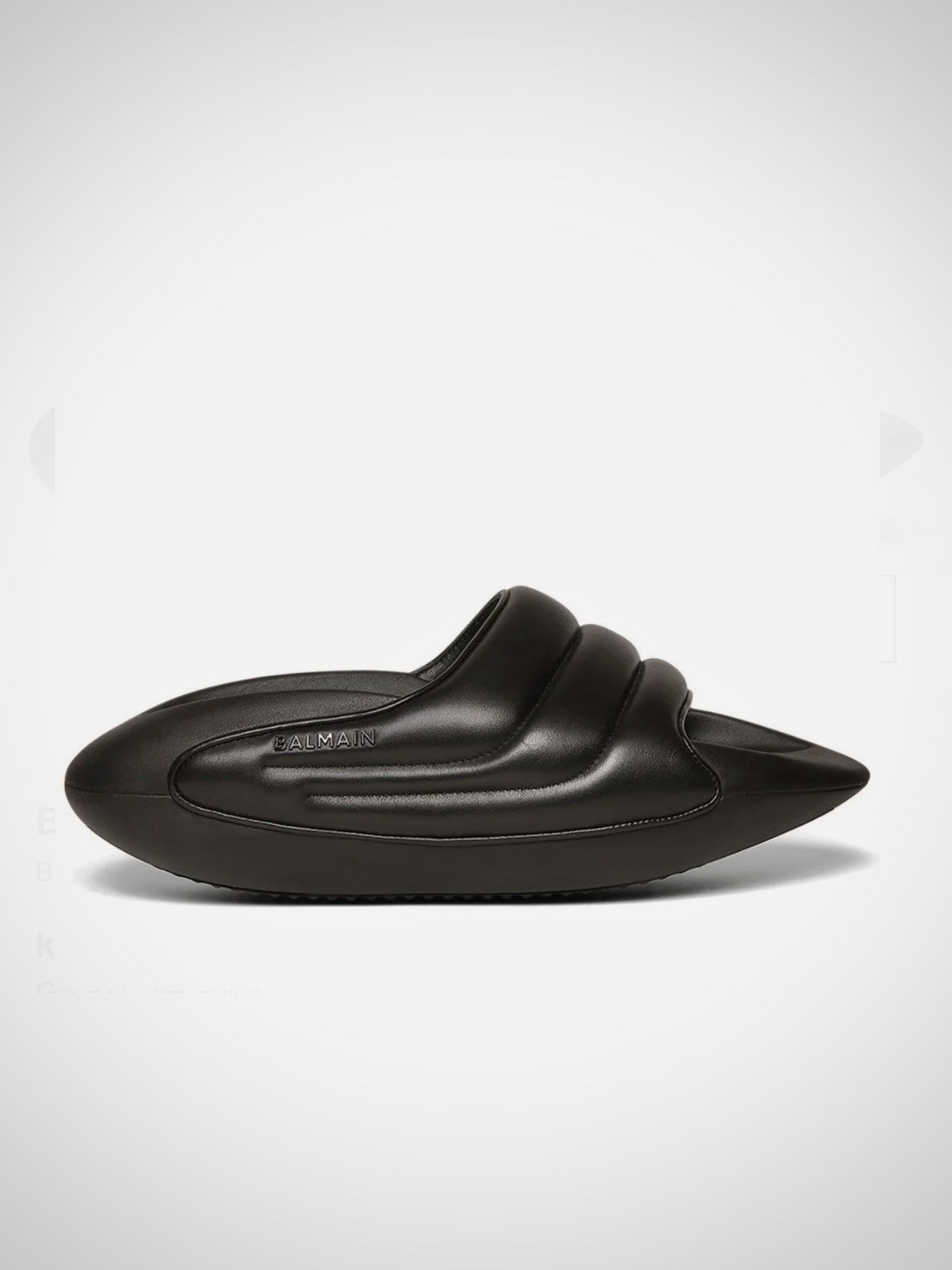 balmain shoes slippers