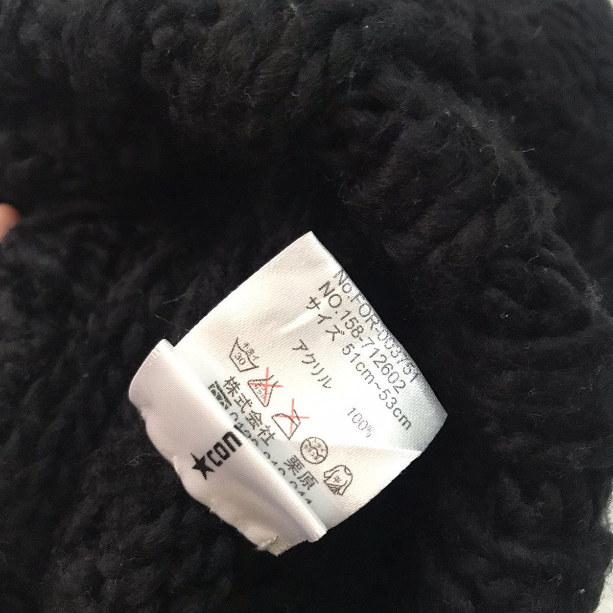 Converse 3 pieces Converse Beanie / Snow Hat / Snow Cap Size ONE SIZE - 6 Thumbnail