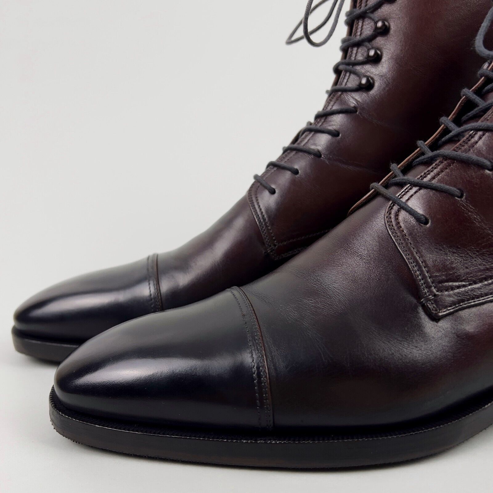Gucci Gucci Ankle Boots Brown Patina 44.5 Size US 11.5 / EU 44-45 - 14 Thumbnail