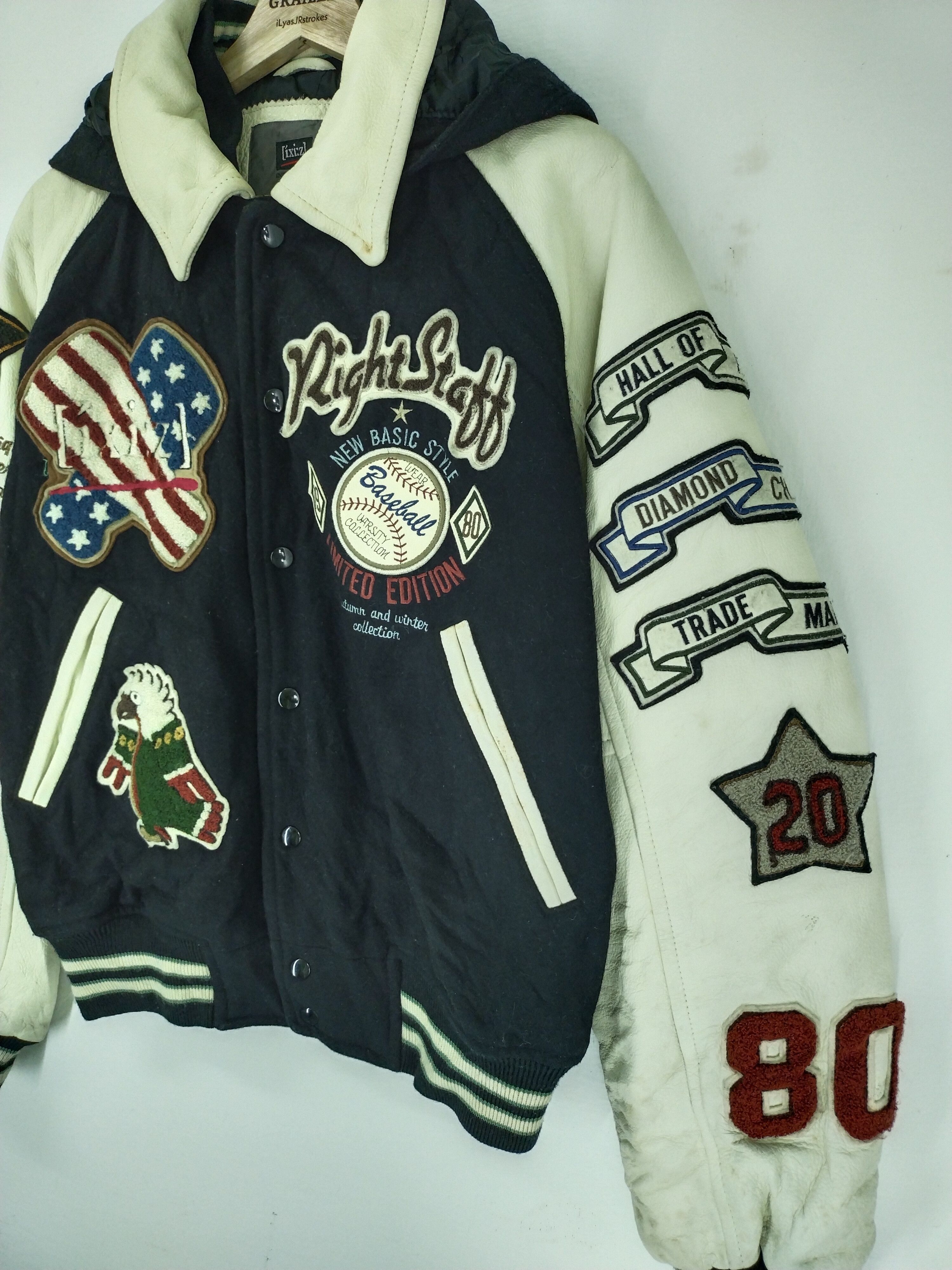 Vintage VTG 80s ixi-z Limited Edition Champ Team Hoodie Varsity Size US L / EU 52-54 / 3 - 2 Thumbnail