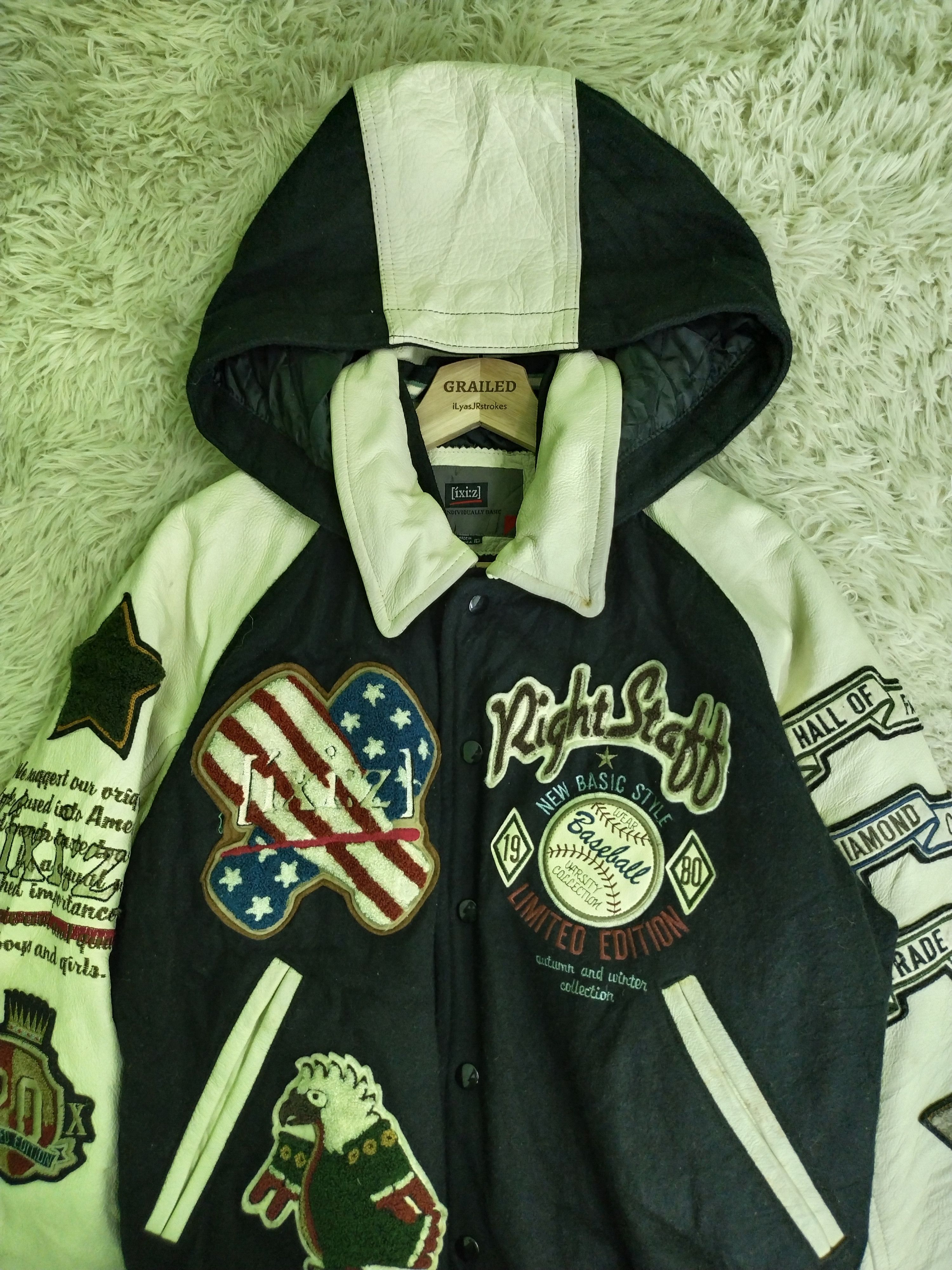 Vintage VTG 80s ixi-z Limited Edition Champ Team Hoodie Varsity Size US L / EU 52-54 / 3 - 4 Thumbnail