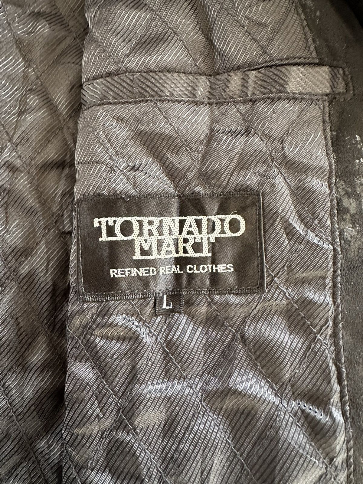Tornado Mart 00's Tornado Mart Japan moleskin coated parka jacket Size US M / EU 48-50 / 2 - 11 Thumbnail
