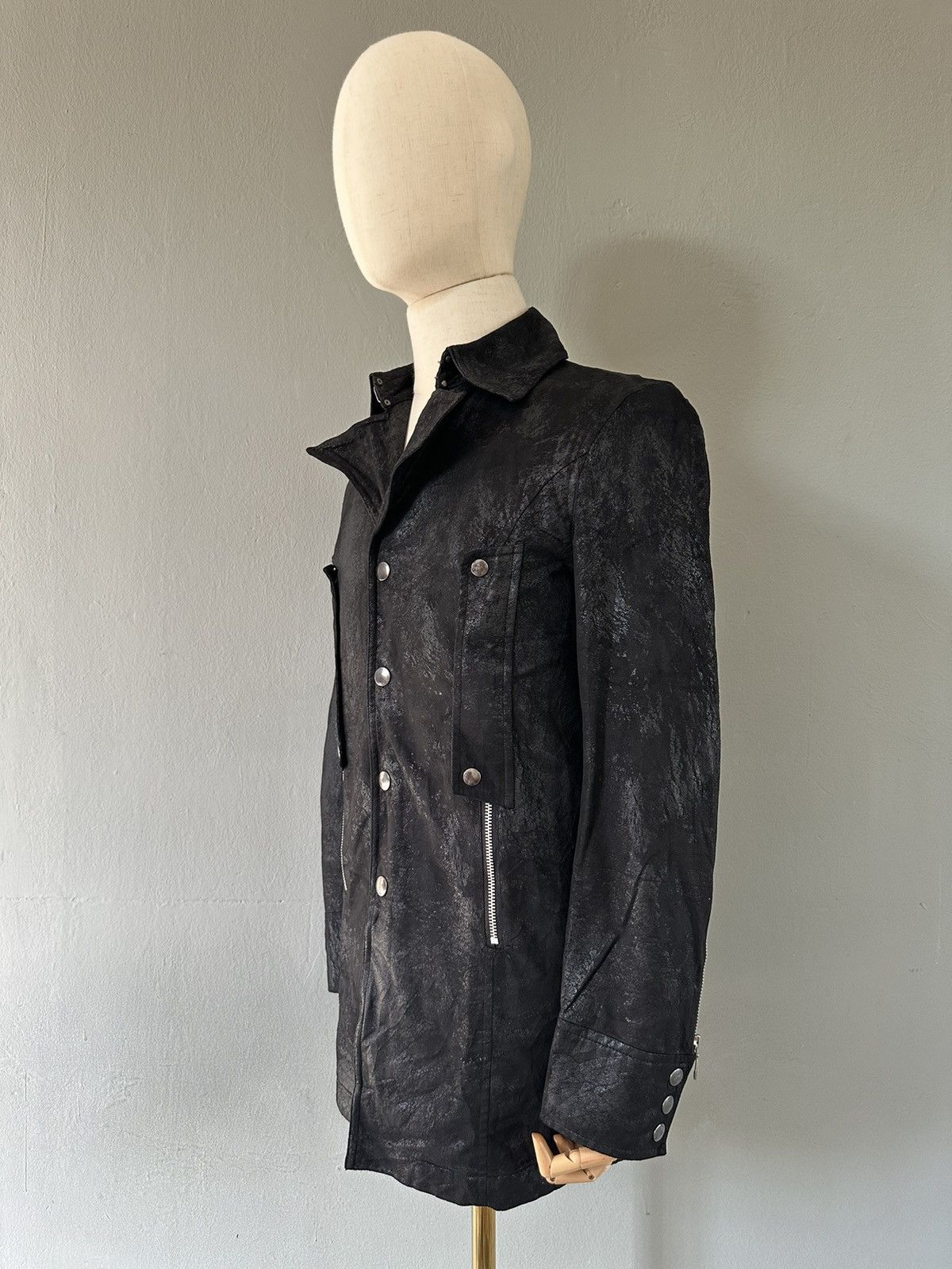 Tornado Mart 00's Tornado Mart Japan moleskin coated parka jacket Size US M / EU 48-50 / 2 - 16 Thumbnail