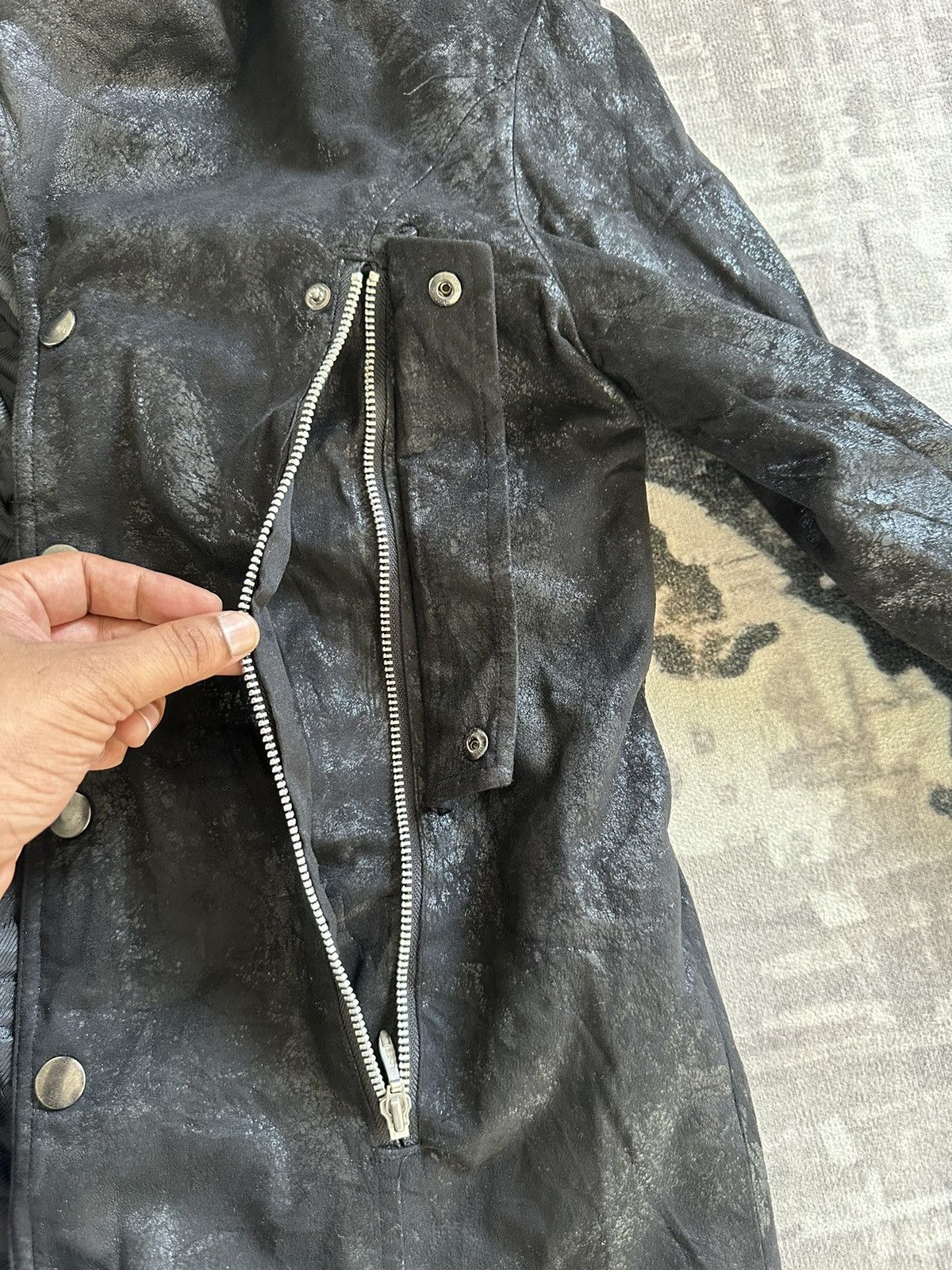 Tornado Mart 00's Tornado Mart Japan moleskin coated parka jacket Size US M / EU 48-50 / 2 - 7 Thumbnail
