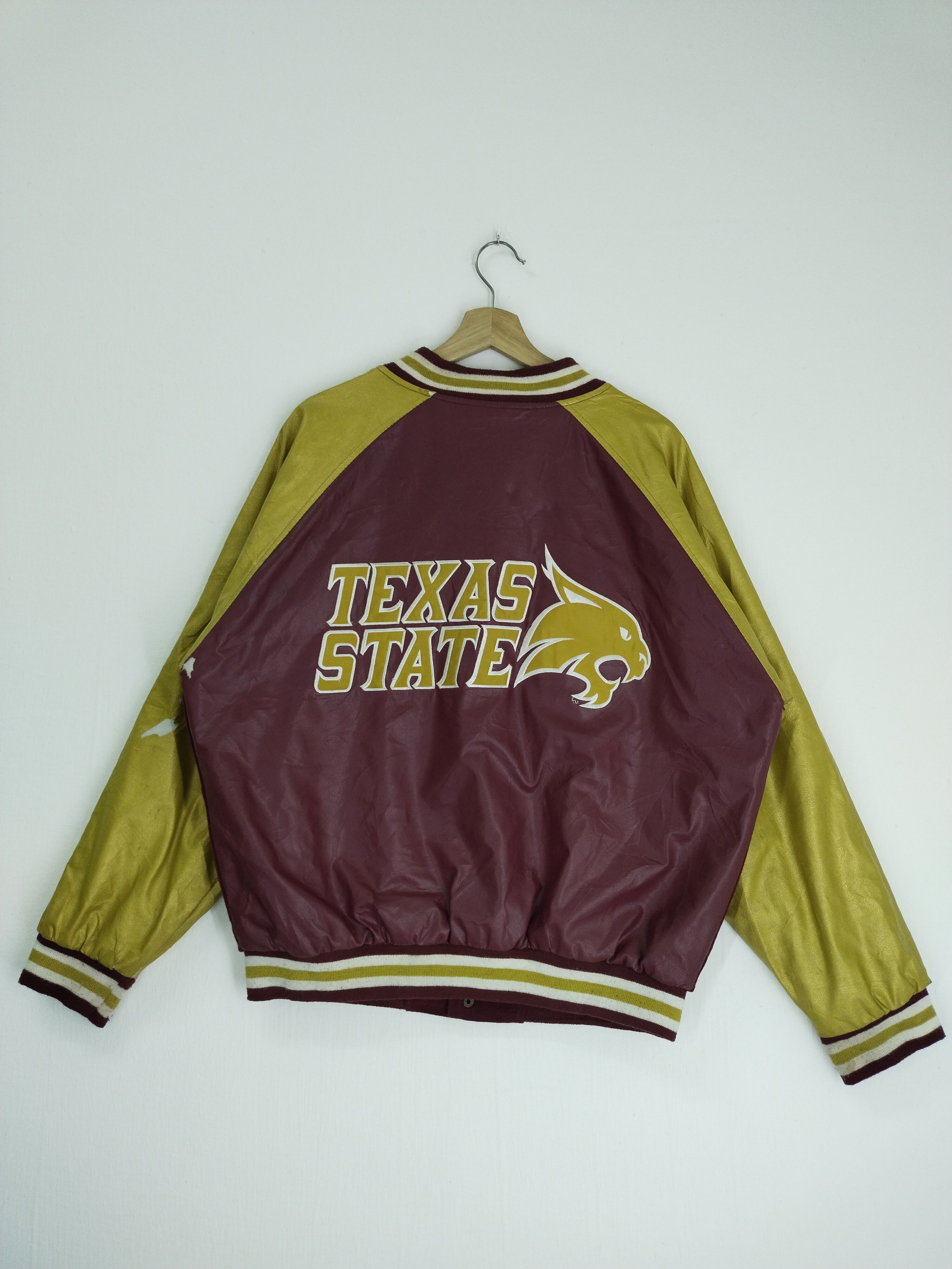 Steve And Barrys × Vintage VINTAGE LION TEXAS STATE VARSITY JACKET Size US M / EU 48-50 / 2 - 13 Thumbnail