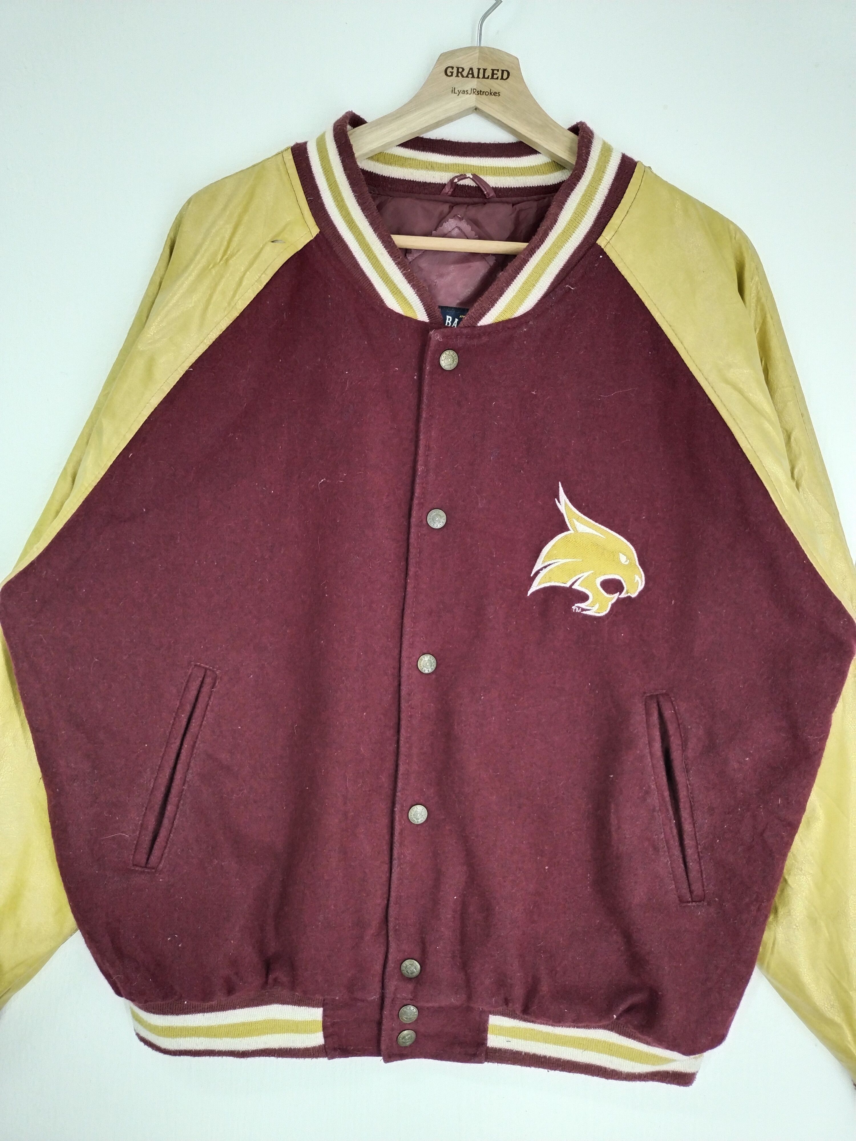 Steve And Barrys × Vintage VINTAGE LION TEXAS STATE VARSITY JACKET Size US M / EU 48-50 / 2 - 2 Thumbnail