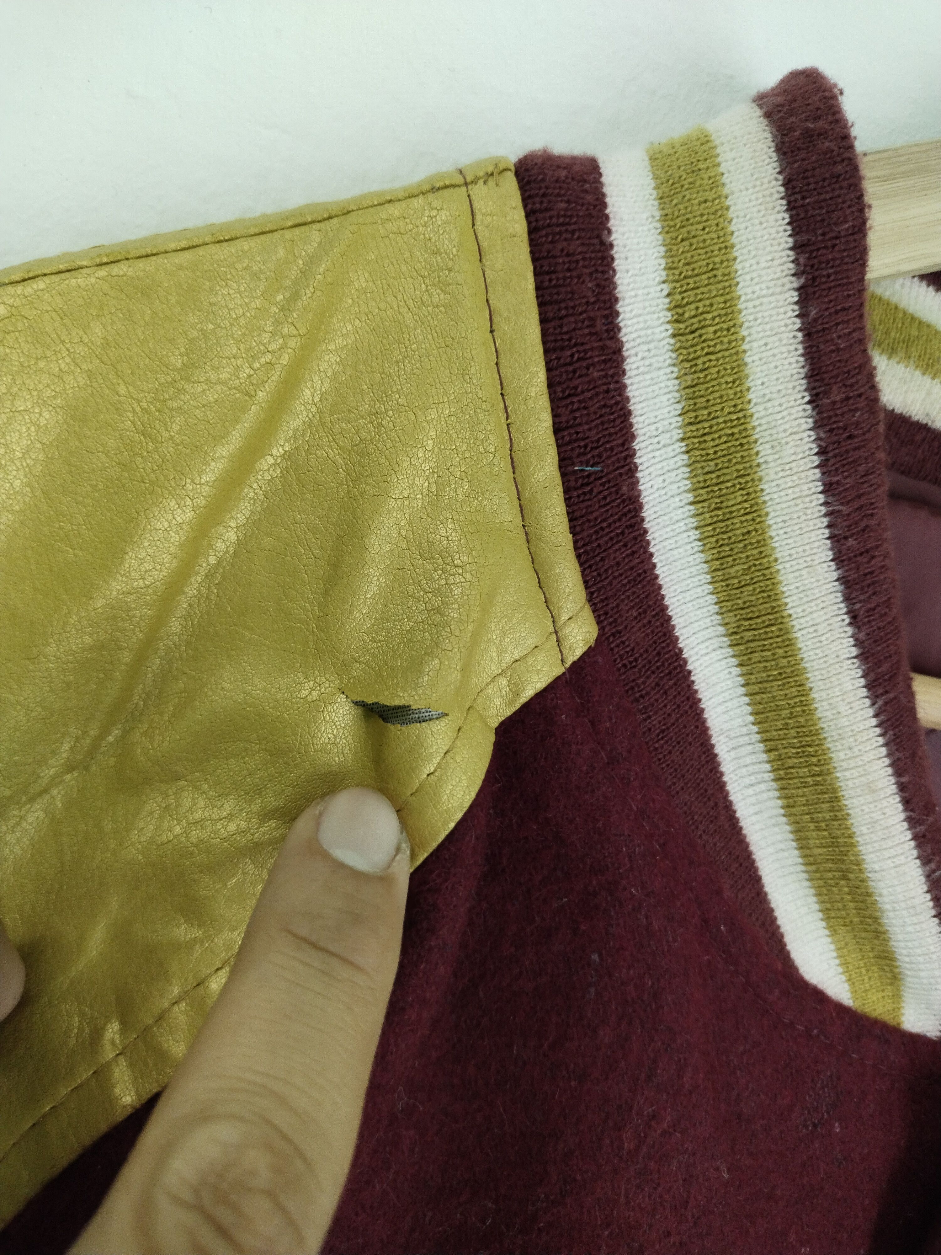 Steve And Barrys × Vintage VINTAGE LION TEXAS STATE VARSITY JACKET Size US M / EU 48-50 / 2 - 7 Thumbnail