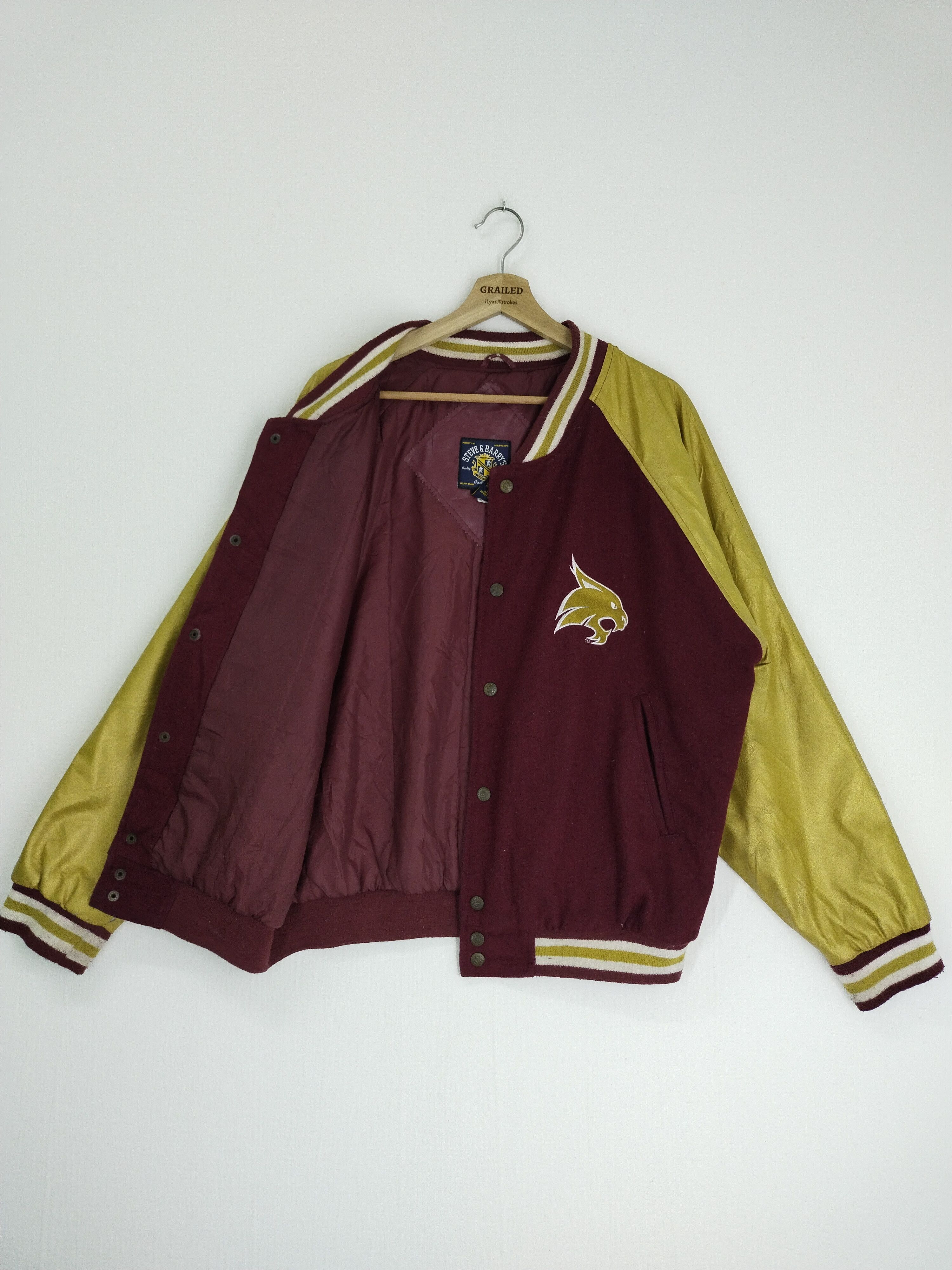 Steve And Barrys × Vintage VINTAGE LION TEXAS STATE VARSITY JACKET Size US M / EU 48-50 / 2 - 11 Thumbnail