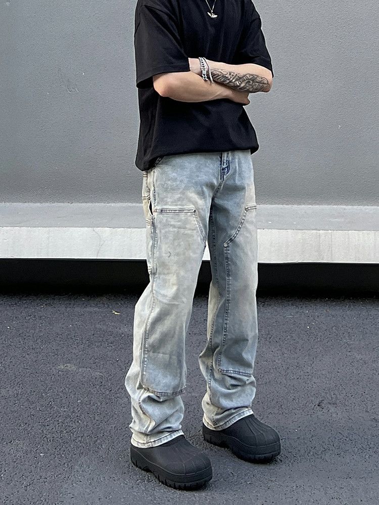 carpenter fade distressed jeans