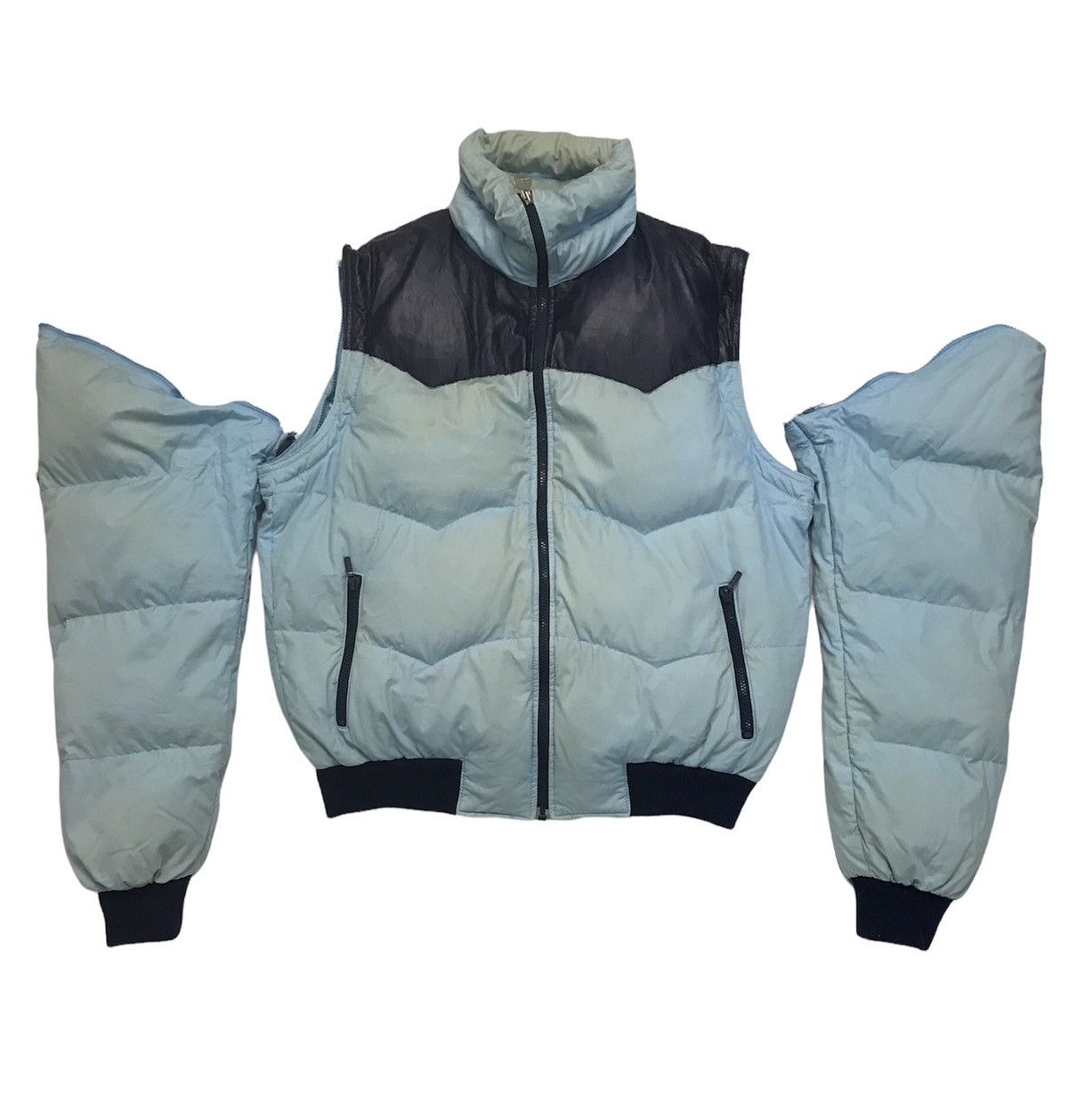 Moncler × Vintage MONCLER PUFFER DOWN JACKET Size US L / EU 52-54 / 3 - 1 Thumbnail