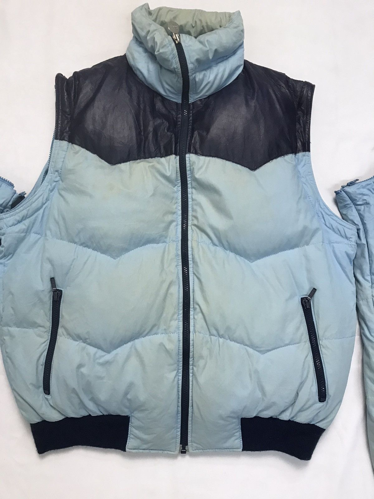 Moncler × Vintage MONCLER PUFFER DOWN JACKET Size US L / EU 52-54 / 3 - 3 Thumbnail