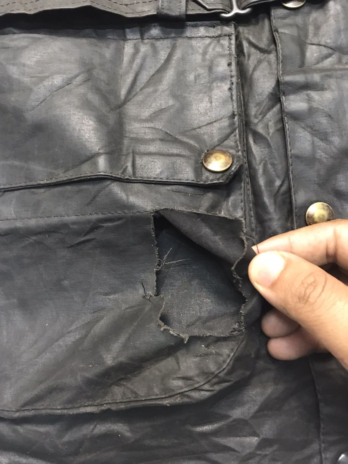 Vanson Leathers VANSON LEATHER WITH LOGO BMW VINTAGE WAXED JACKET Size US M / EU 48-50 / 2 - 12 Thumbnail