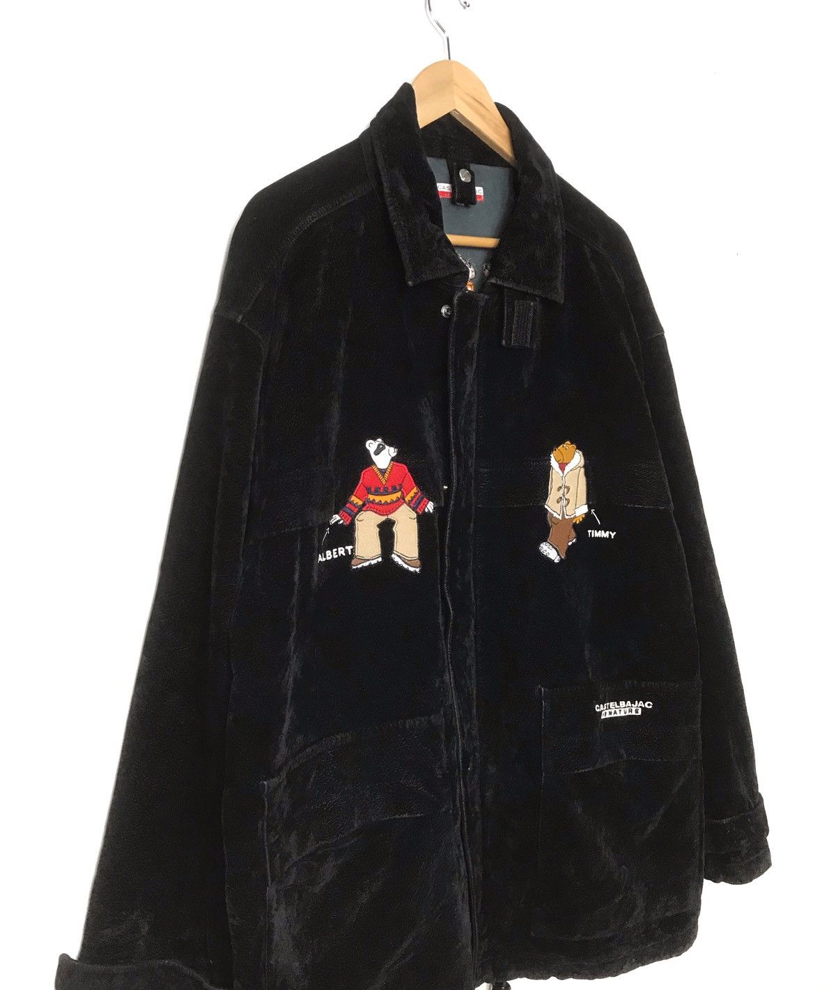 Jean Charles De Castelbajac × Vintage CastelBajac Embroidered Cartoon Albert&Timmy Jacket Size US L / EU 52-54 / 3 - 1 Thumbnail