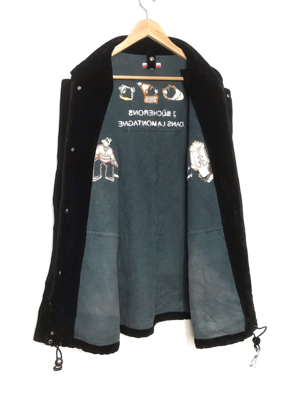 Jean Charles De Castelbajac × Vintage CastelBajac Embroidered Cartoon Albert&Timmy Jacket Size US L / EU 52-54 / 3 - 7 Thumbnail