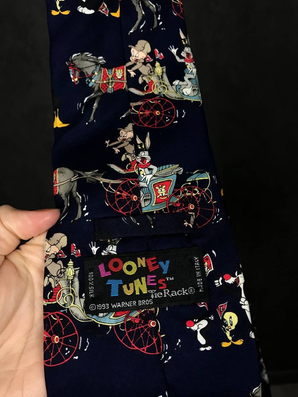 Vintage The Simpsons Pantera looney tunes 1993 vintage cult tie Size ONE SIZE - 8 Thumbnail