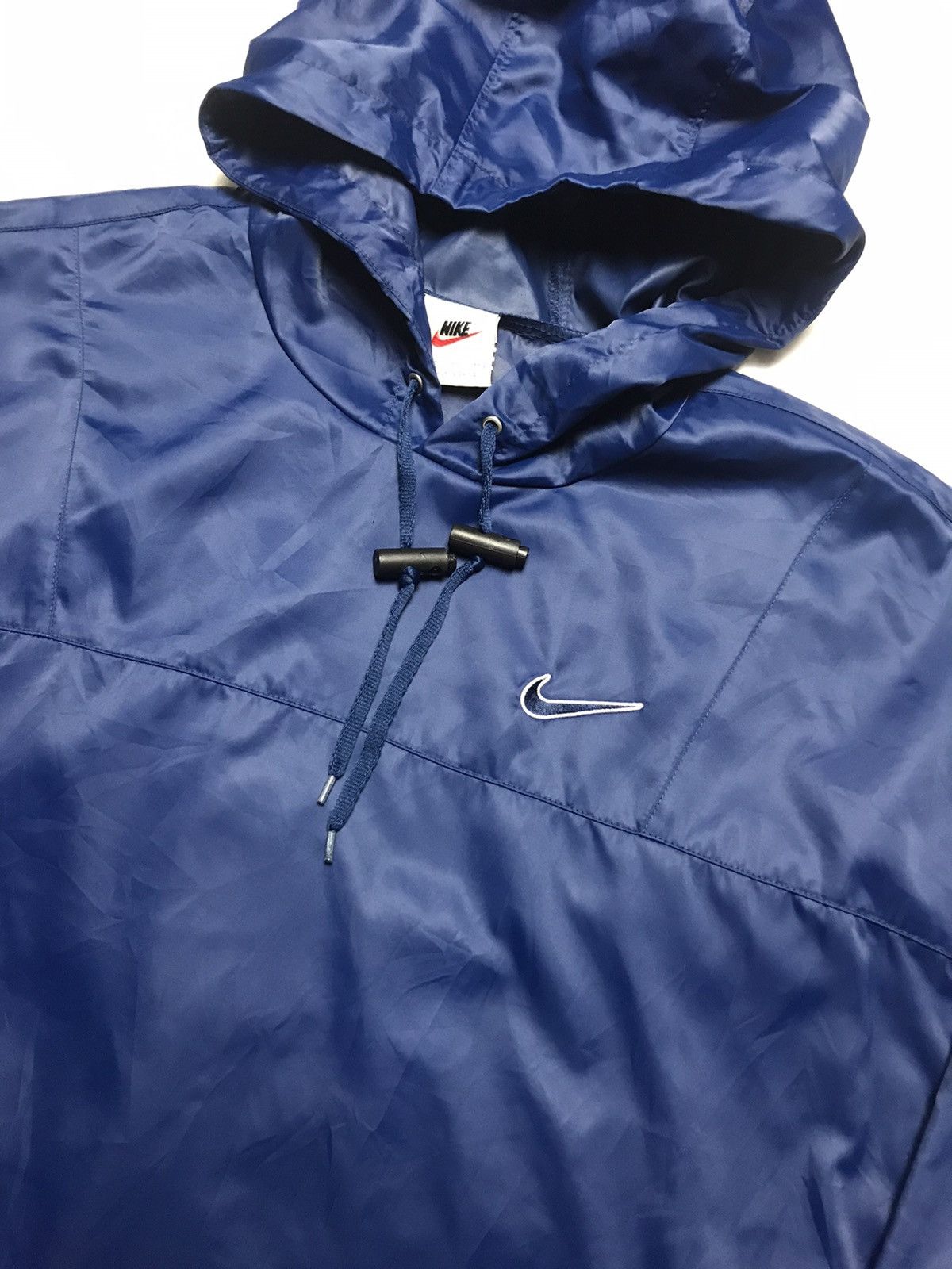 Nike Vintage 90s Nike Small Swoosh Nylon Jacket Size US M / EU 48-50 / 2 - 3 Thumbnail