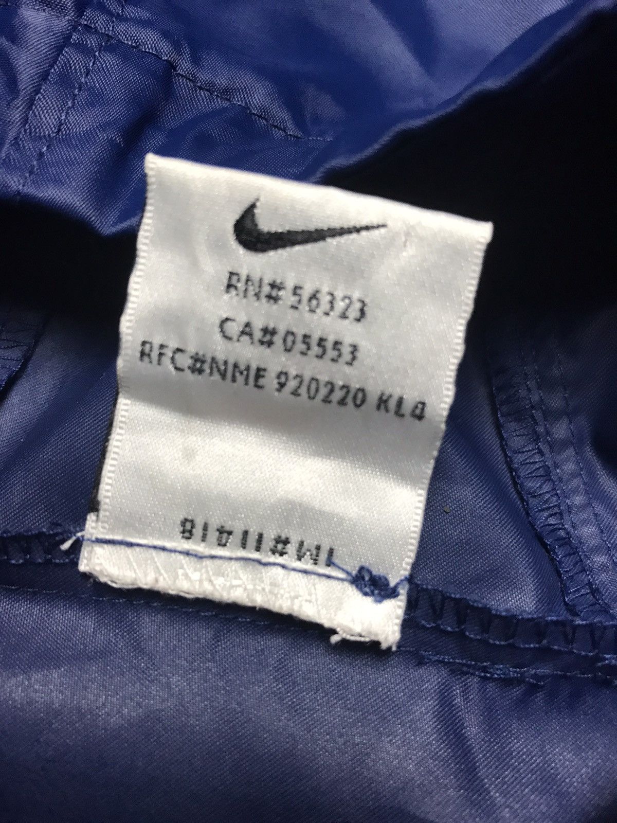 Nike Vintage 90s Nike Small Swoosh Nylon Jacket Size US M / EU 48-50 / 2 - 6 Thumbnail