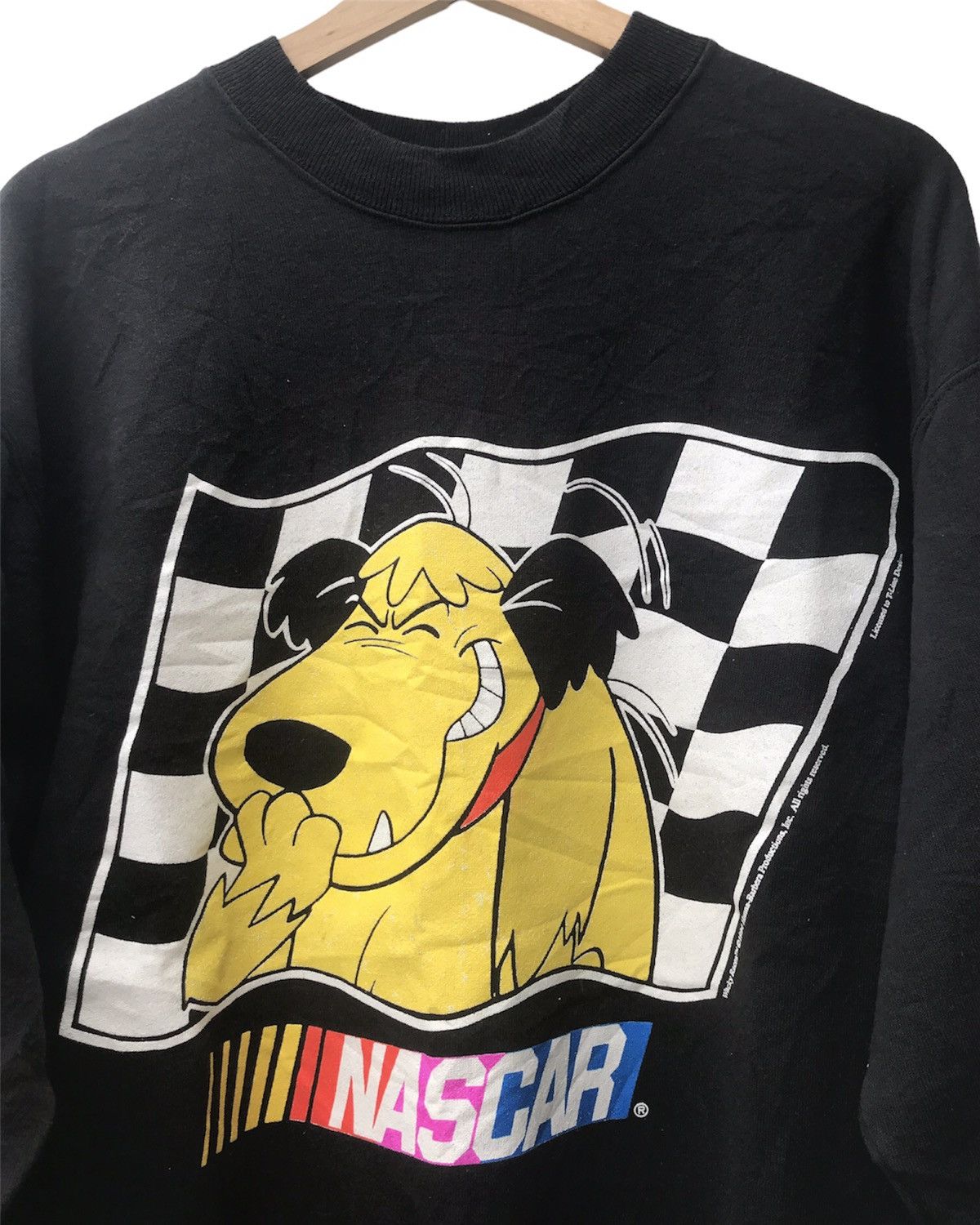 Cartoon Network Vintage 1994 Wacky Races NASCAR Sweatshirt Size US L / EU 52-54 / 3 - 3 Thumbnail
