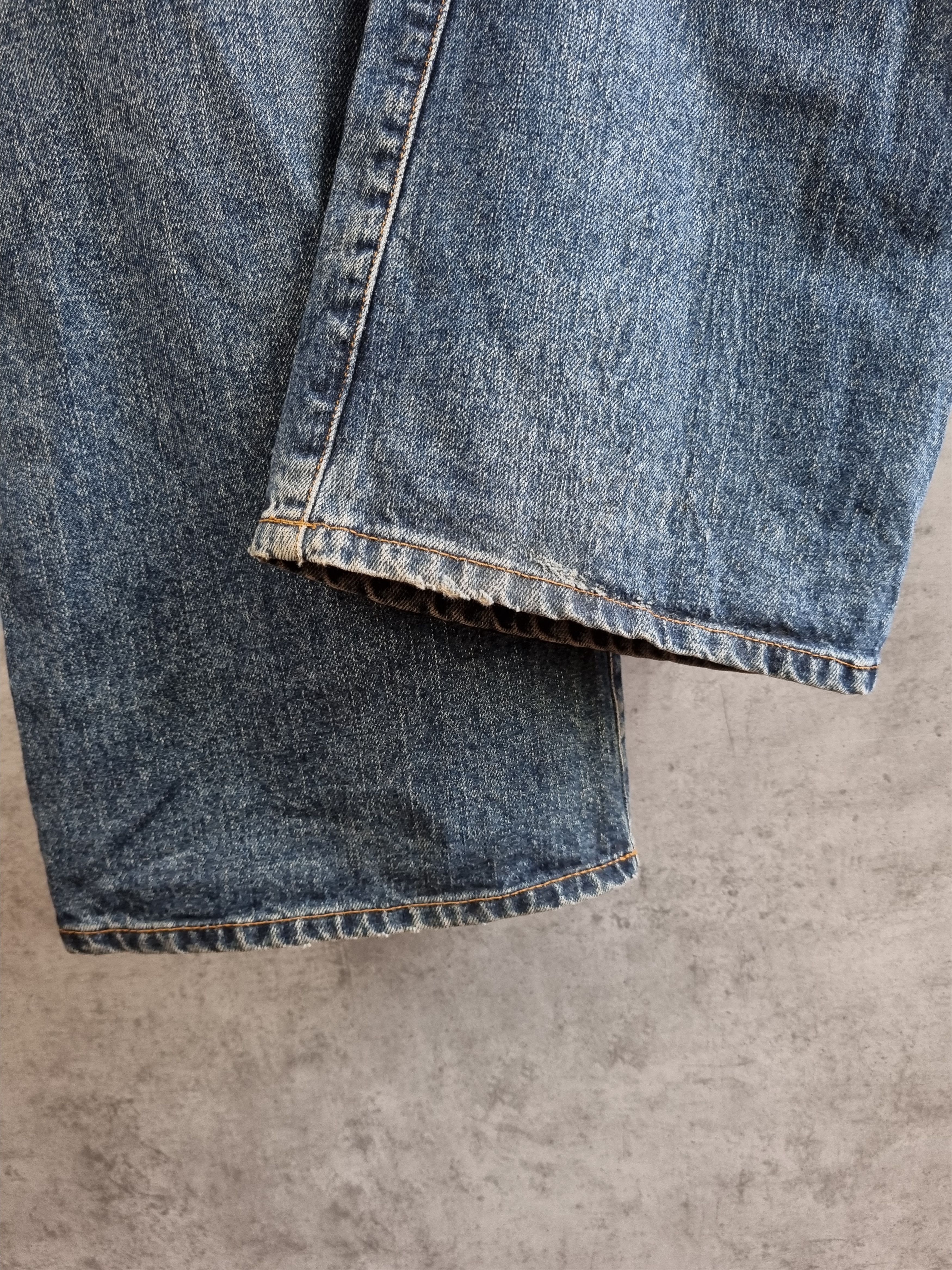 Diesel × Vintage DIESEL Cowboy Flared Vintage Italian Denim Jean Size US 31 - 7 Thumbnail