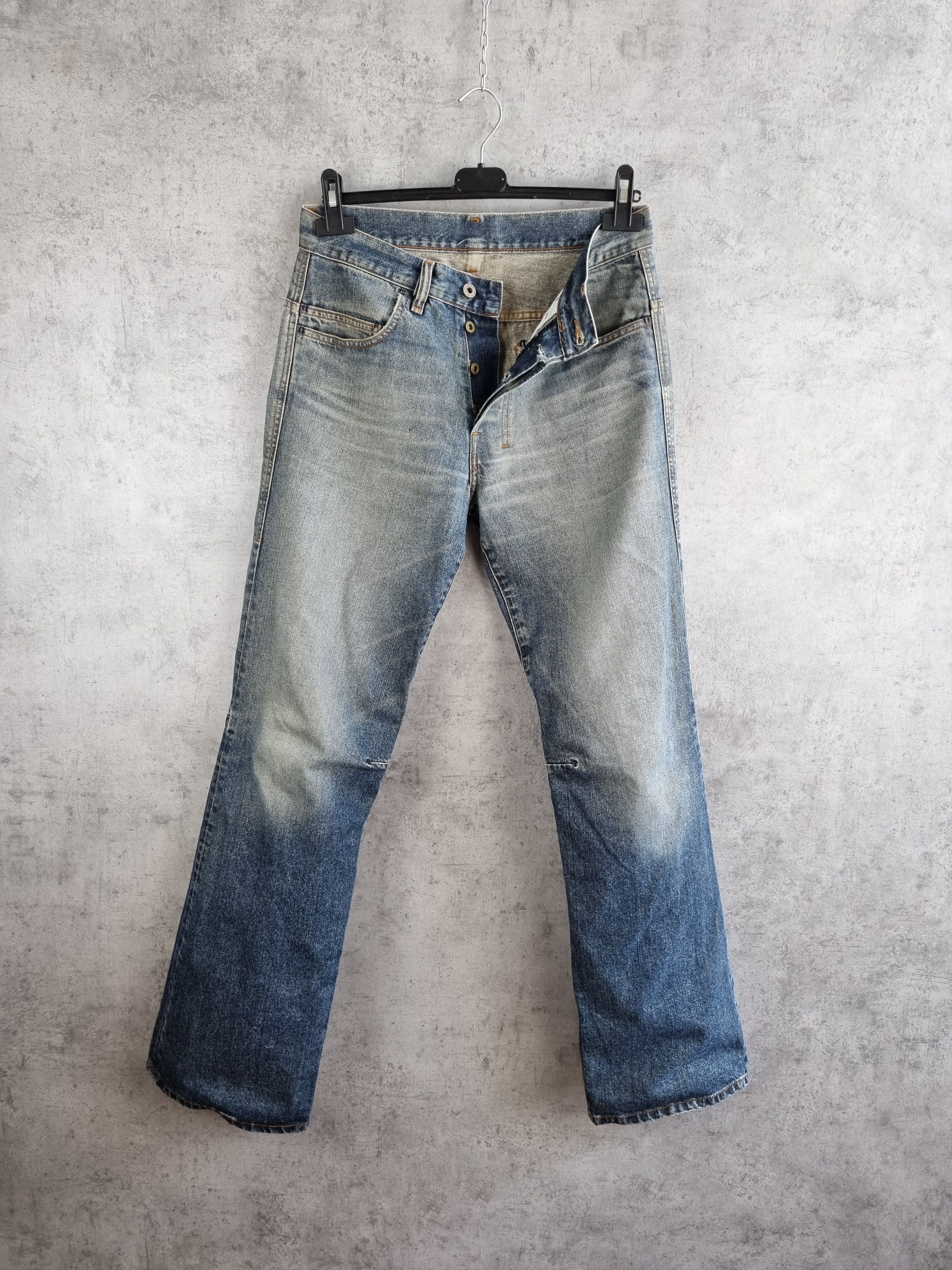 Diesel × Vintage DIESEL Cowboy Flared Vintage Italian Denim Jean Size US 31 - 9 Thumbnail