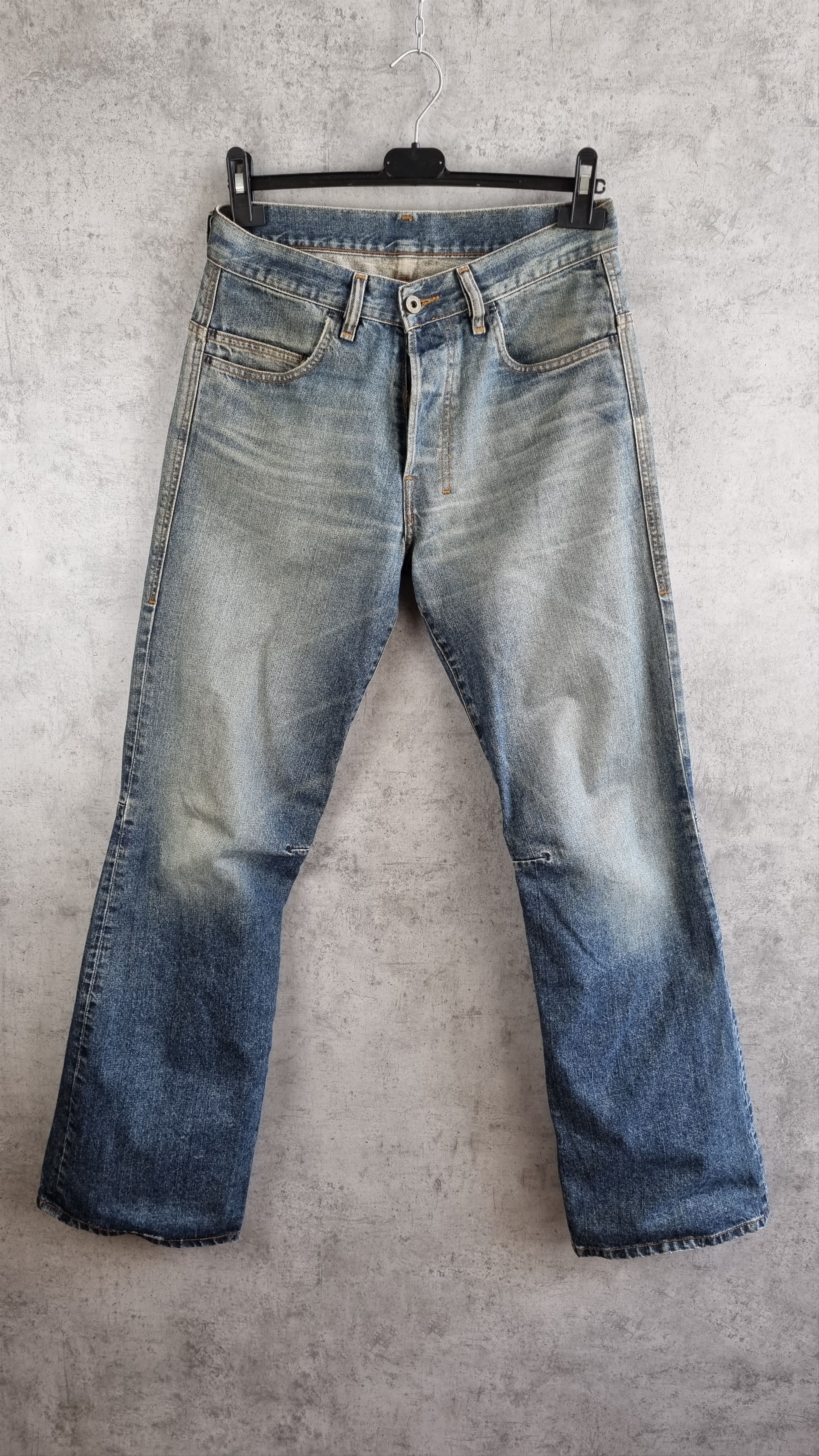 Diesel × Vintage DIESEL Cowboy Flared Vintage Italian Denim Jean Size US 31 - 8 Thumbnail