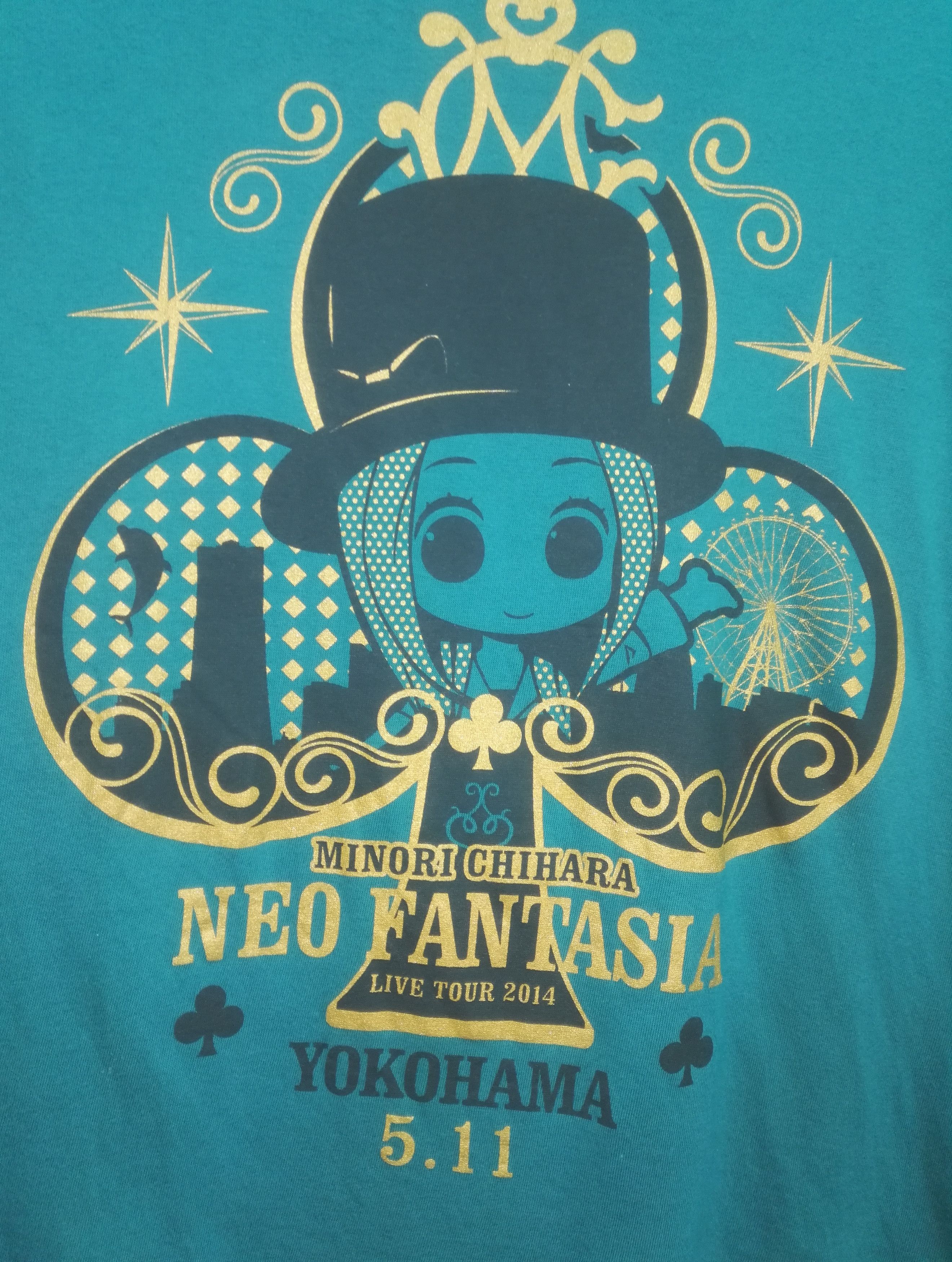 Anime Minori chihara J-pop singer Japanese Neo Fantasia (c34) Size US M / EU 48-50 / 2 - 2 Thumbnail