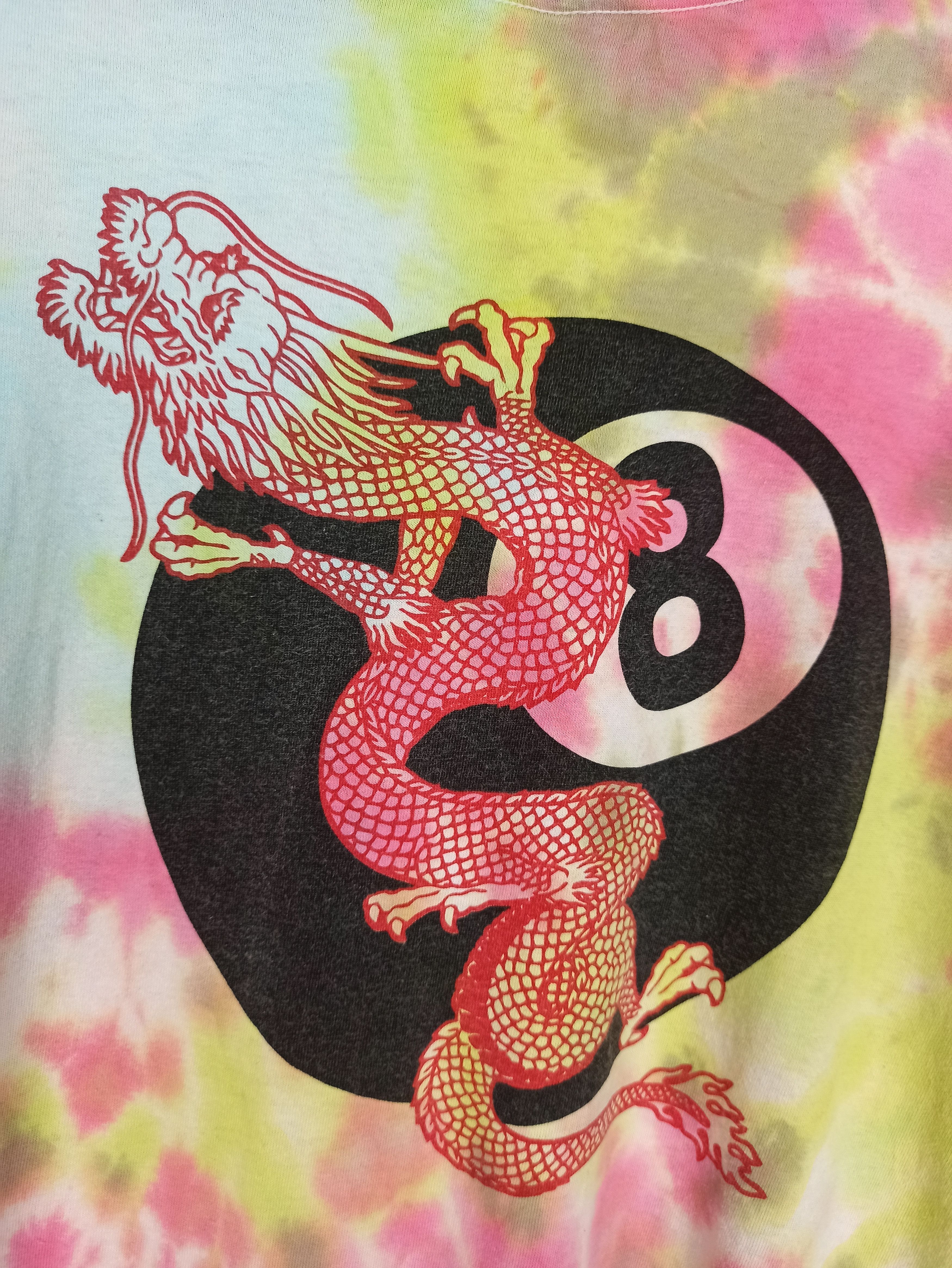 Rsq !!STEALS!! 8 Ball Dragon Tie Dye By RSQ (c42) Size US XL / EU 56 / 4 - 2 Thumbnail
