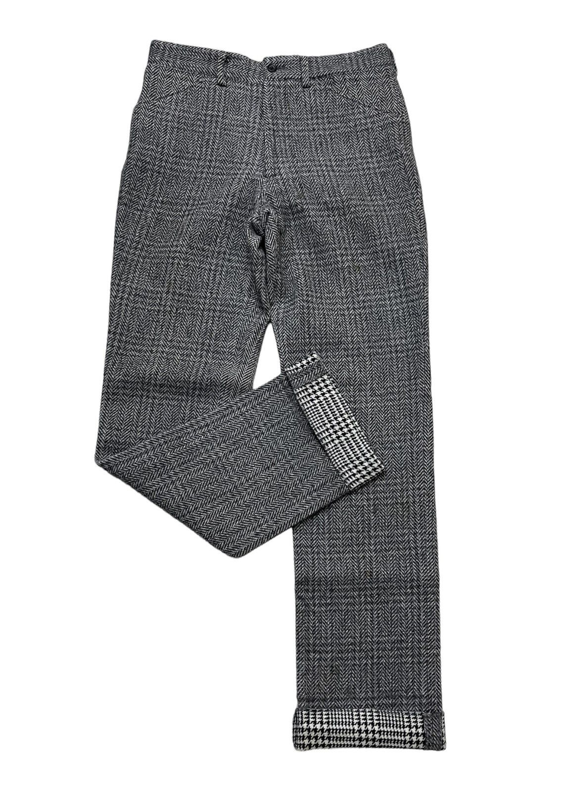 N.Hoolywood N.HOOLYWOOD WOOL HARRINGBON TWILL HEAVY PANTS Size US 31 - 2 Thumbnail