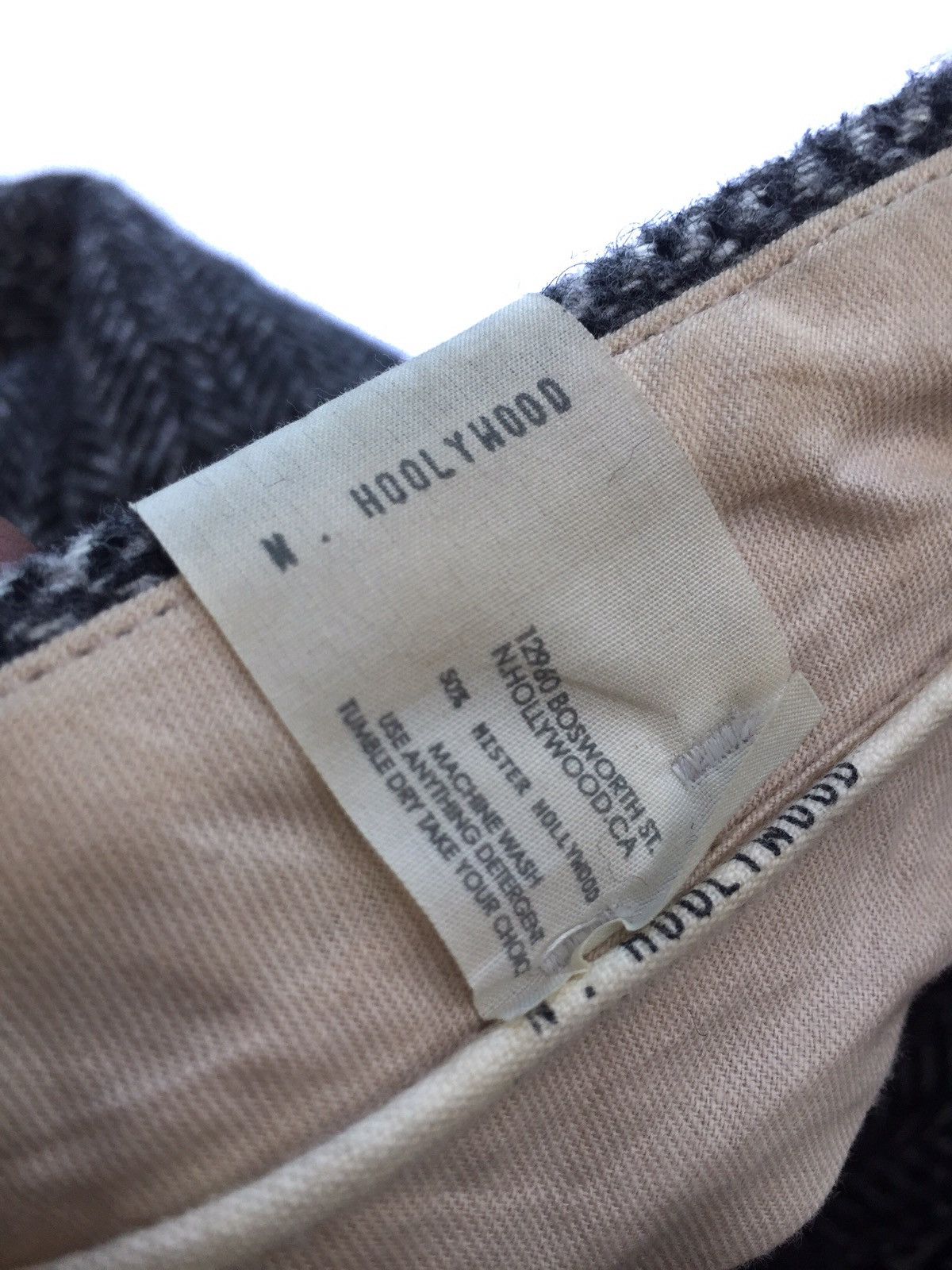 N.Hoolywood N.HOOLYWOOD WOOL HARRINGBON TWILL HEAVY PANTS Size US 31 - 6 Thumbnail