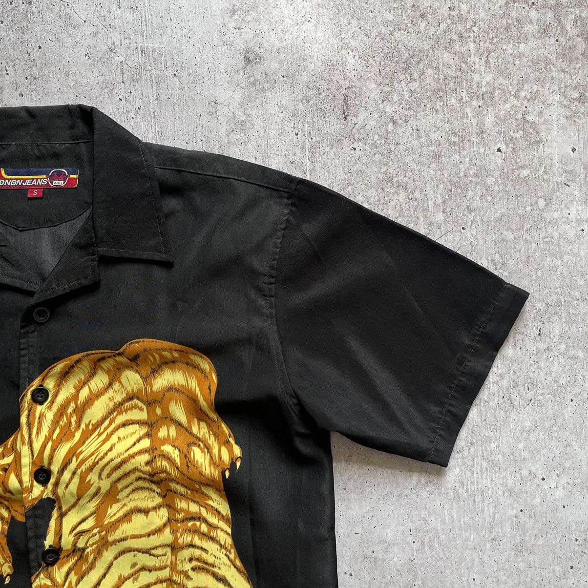Vintage Dnon jeans vintage Hawaii shirt 90s rare tiger big logo art Size US S / EU 44-46 / 1 - 3 Thumbnail