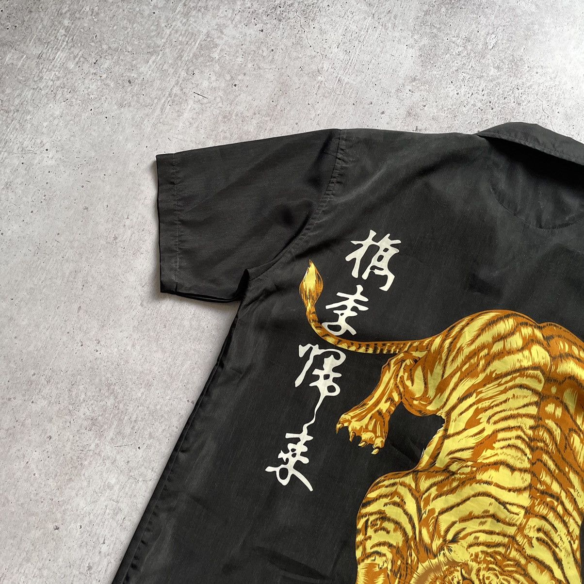 Vintage Dnon jeans vintage Hawaii shirt 90s rare tiger big logo art Size US S / EU 44-46 / 1 - 7 Thumbnail