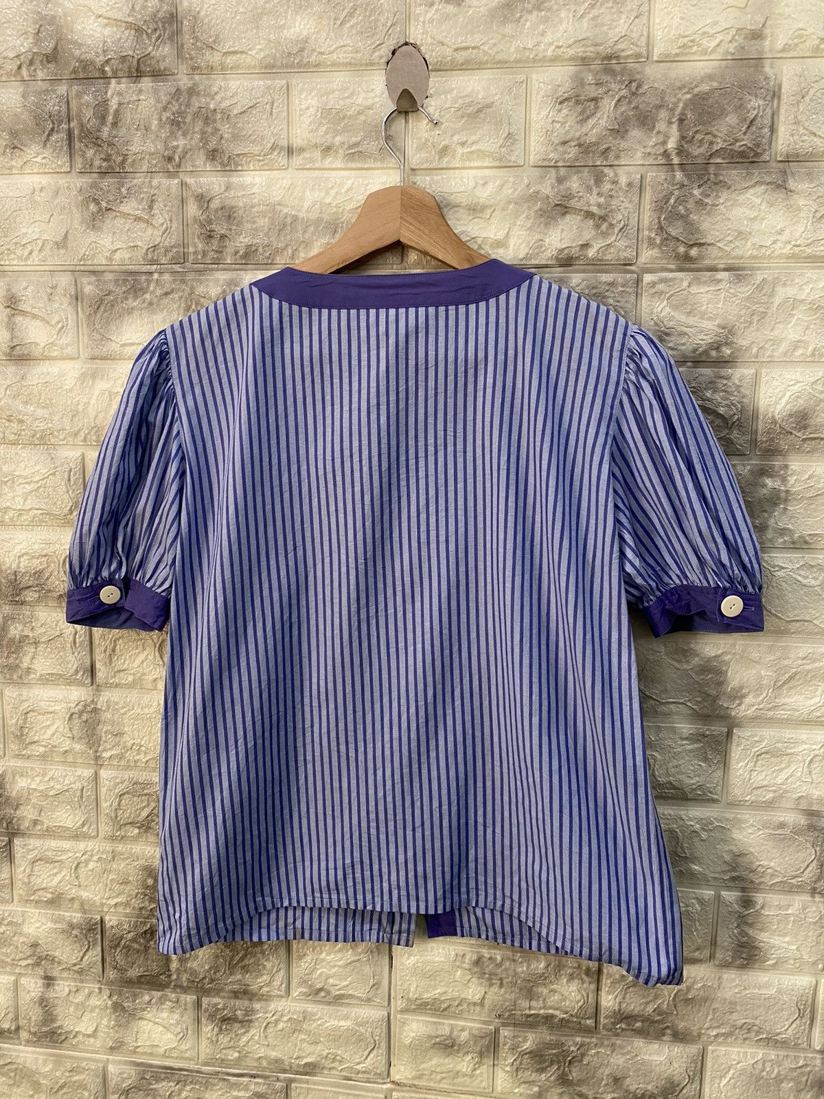 Christian Dior Monsieur Christian Dior Pret a Porter puff Sleeve blouse Size S / US 4 / IT 40 - 2 Thumbnail