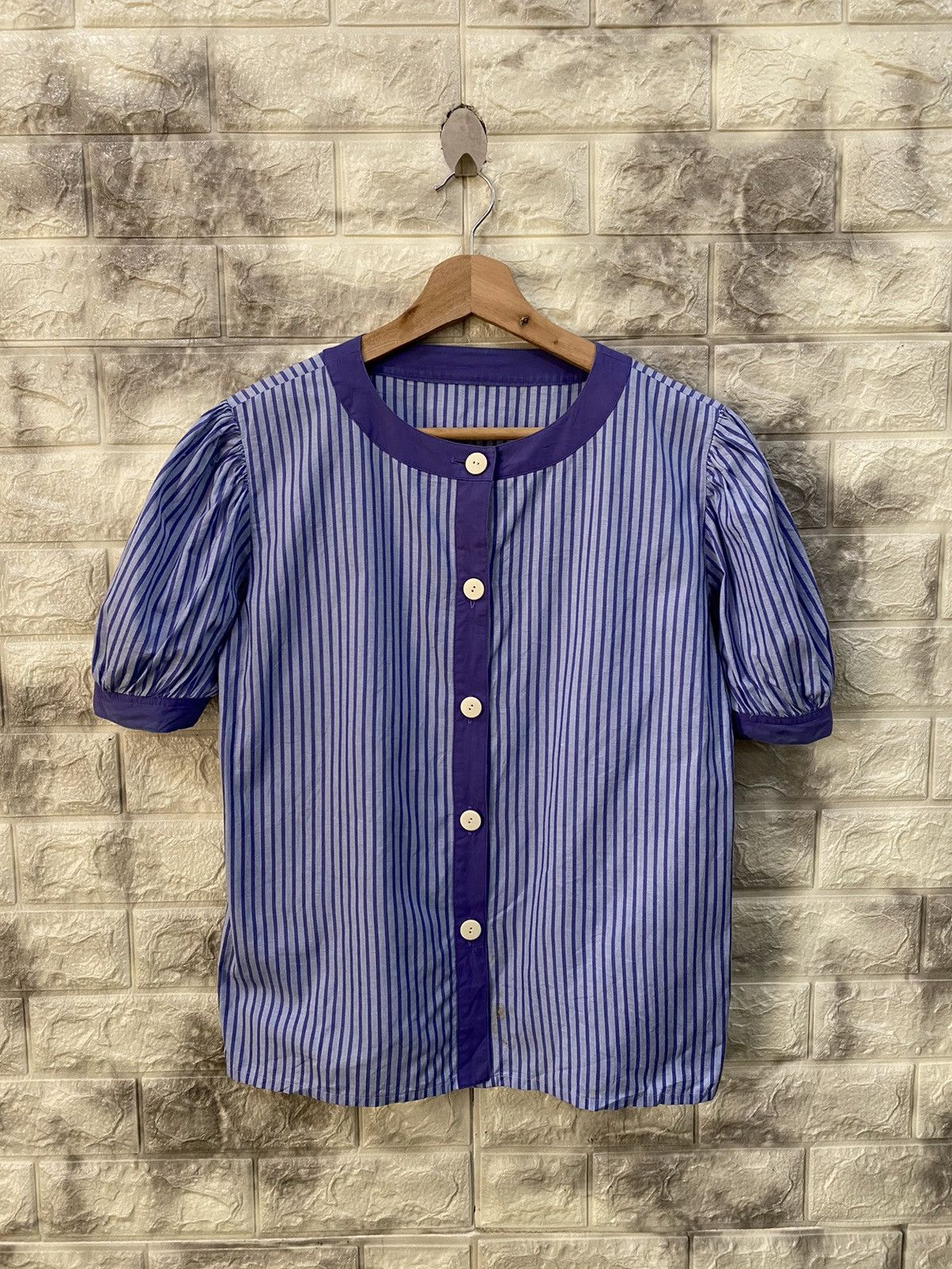 Christian Dior Monsieur Christian Dior Pret a Porter puff Sleeve blouse Size S / US 4 / IT 40 - 1 Thumbnail