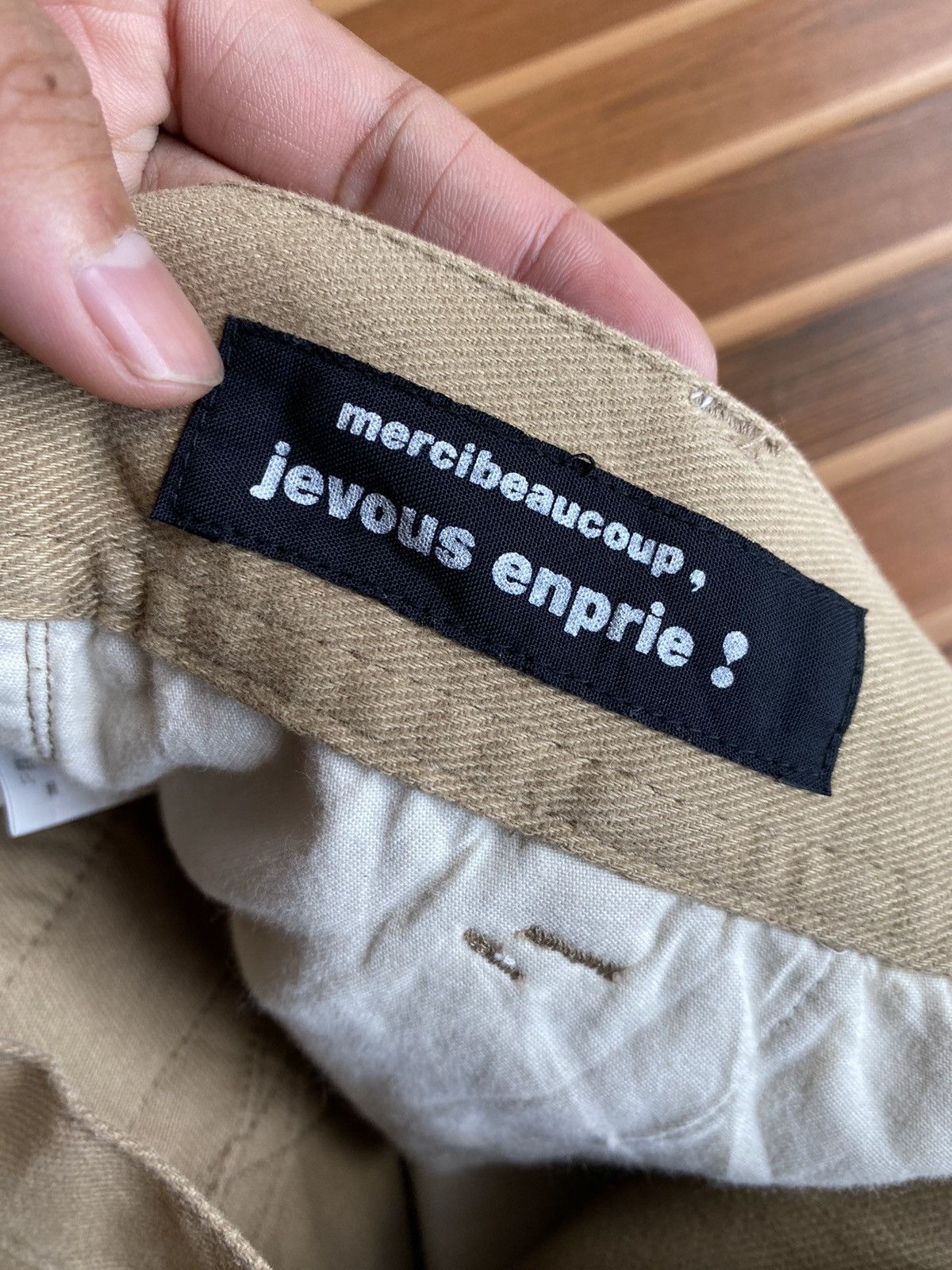 Designer 🖤BLACFRIDAY🖤Mercibeacoup short pants patchwork Isseymiyake Size US 28 / EU 44 - 7 Thumbnail