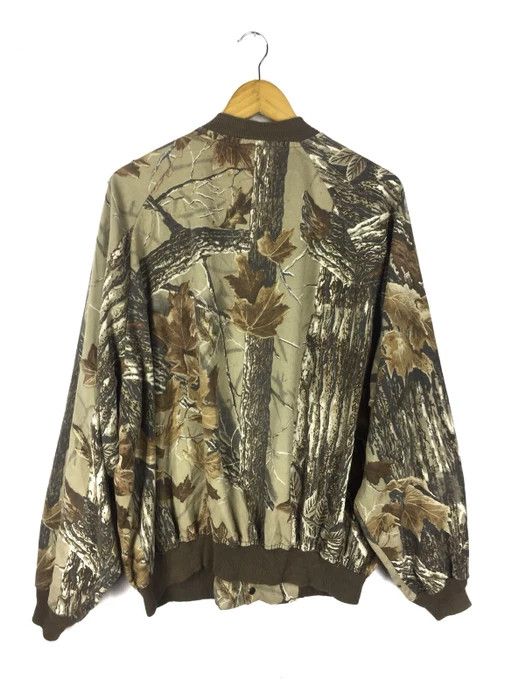 Vintage SPARTAN REALTREE CAMOUFLAGE BOMBER JACKET MADE IN USA Size US XXL / EU 58 / 5 - 4 Thumbnail