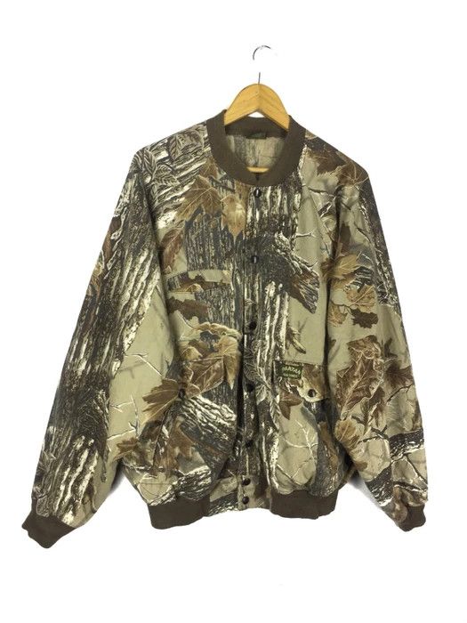 Vintage SPARTAN REALTREE CAMOUFLAGE BOMBER JACKET MADE IN USA Size US XXL / EU 58 / 5 - 6 Thumbnail