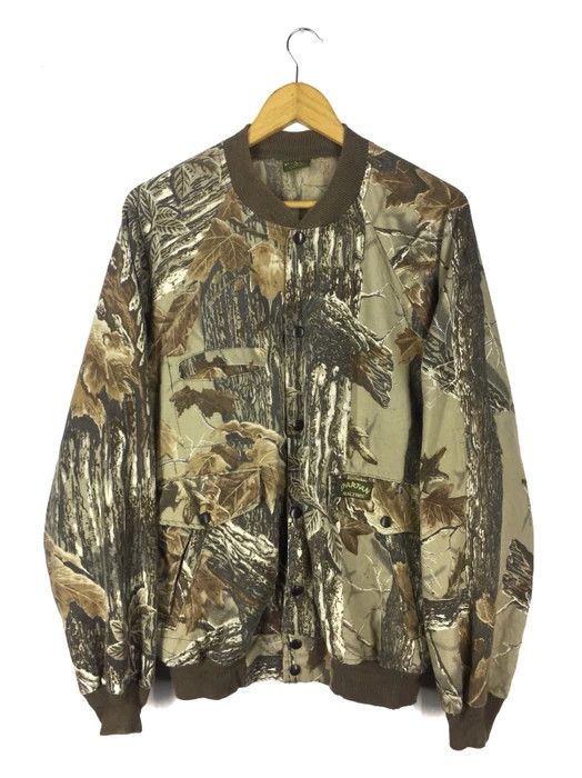 Vintage SPARTAN REALTREE CAMOUFLAGE BOMBER JACKET MADE IN USA Size US XXL / EU 58 / 5 - 2 Thumbnail