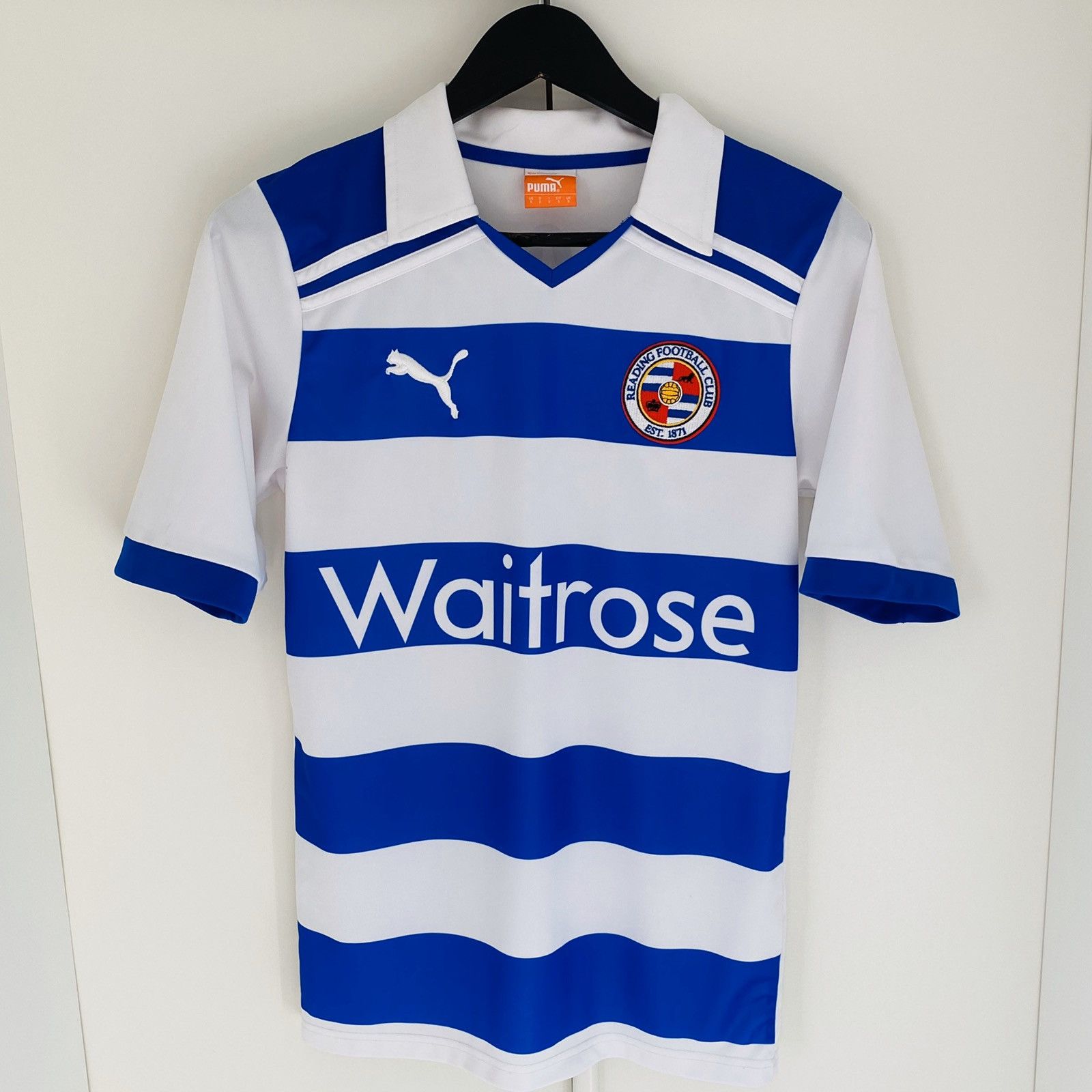 Puma × Vintage 2011 2012 Reading Afobe Puma Home Soccer Jersey Size US S / EU 44-46 / 1 - 3 Thumbnail