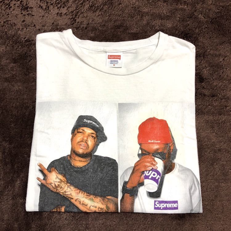 Supreme Three Six Mafia Tee ホワイト 12aw Supreme Three Six Mafia Tee ホワイト 12aw
