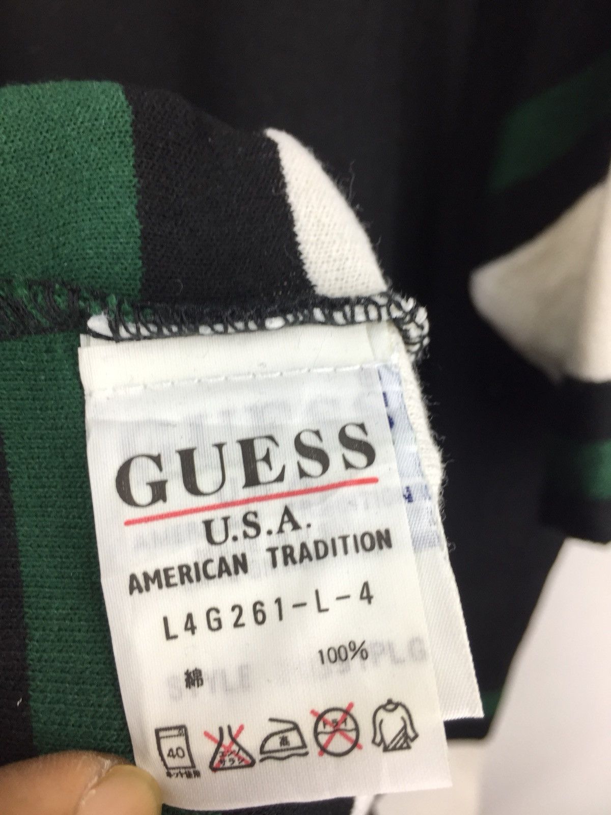 Guess Vintage 80s guess big logo Oversized tshirts Size US M / EU 48-50 / 2 - 7 Thumbnail