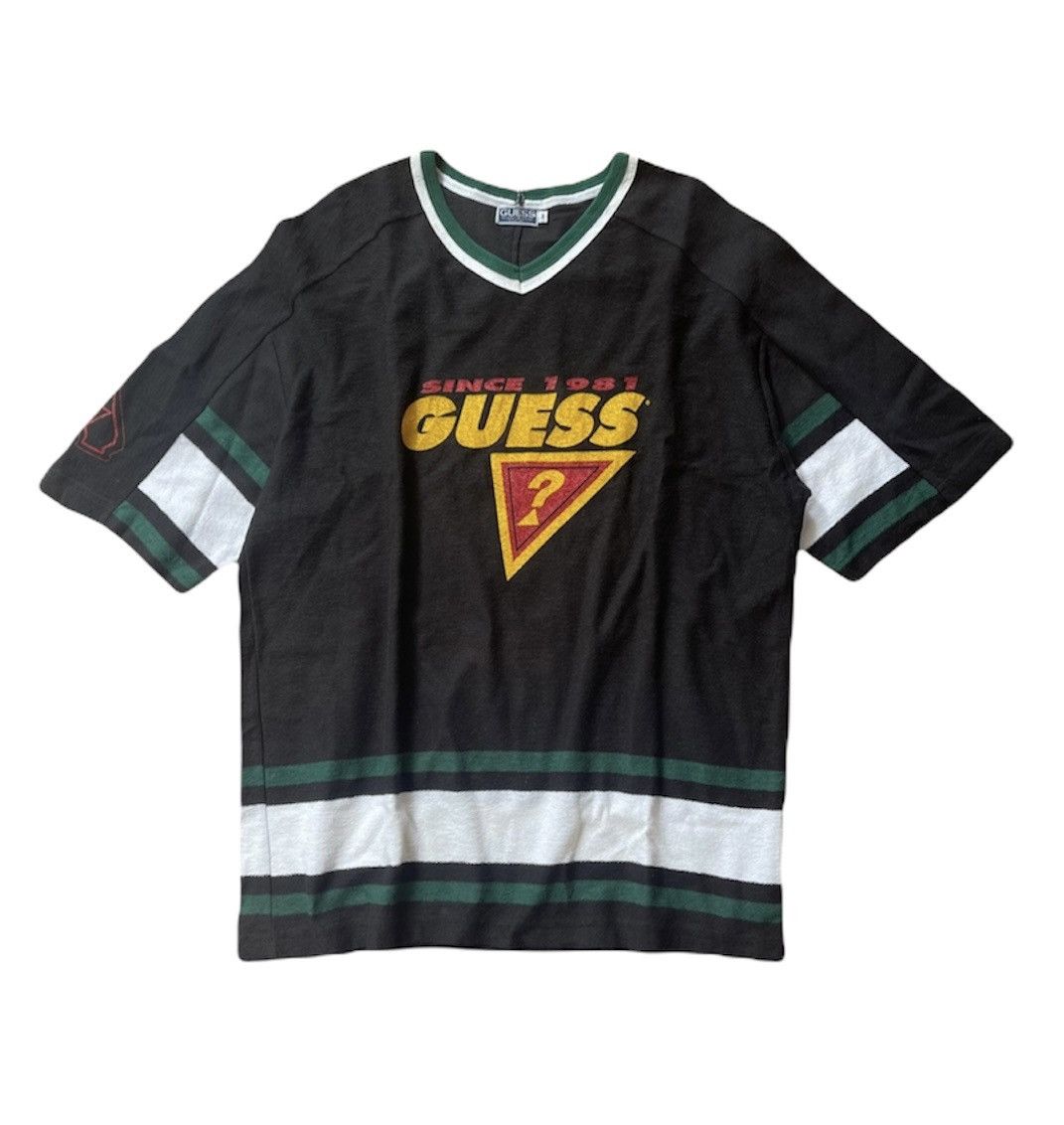 Guess Vintage 80s guess big logo Oversized tshirts Size US M / EU 48-50 / 2 - 3 Thumbnail