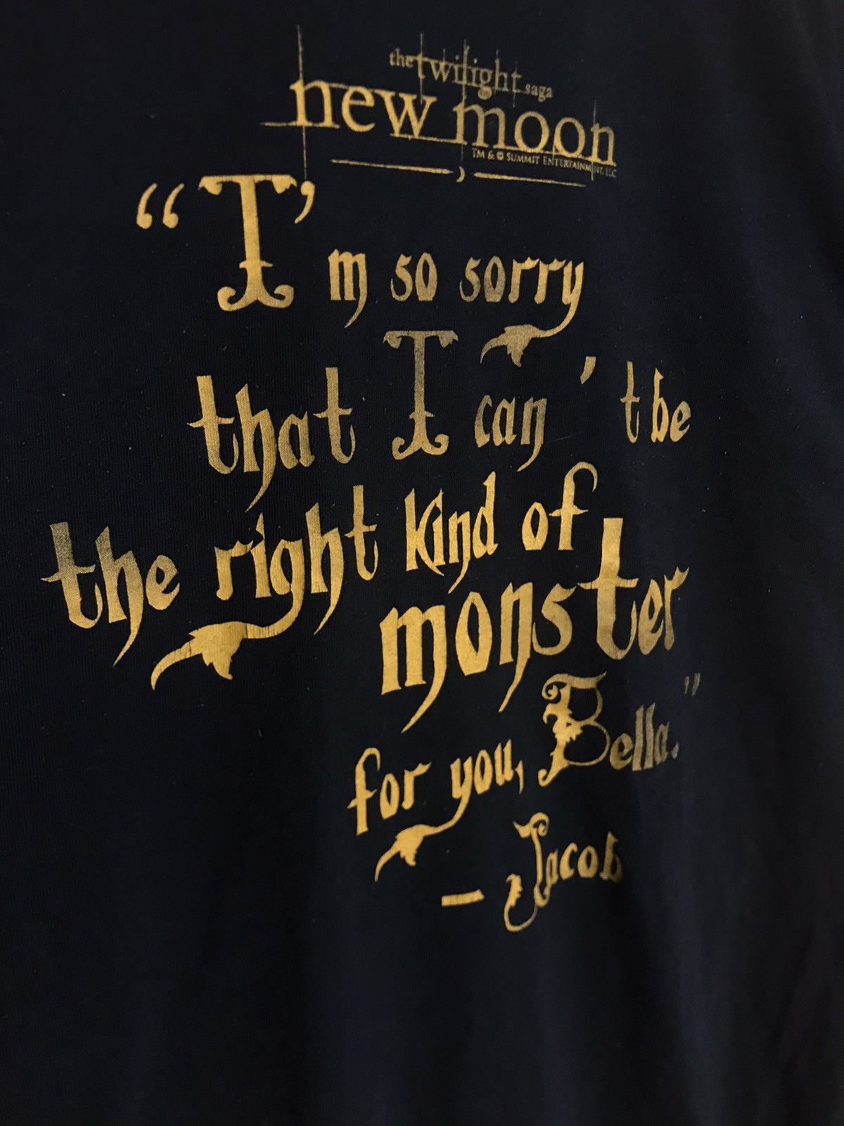 Vintage Twilight saga Jacob official t-shirt Size US M / EU 48-50 / 2 - 3 Thumbnail