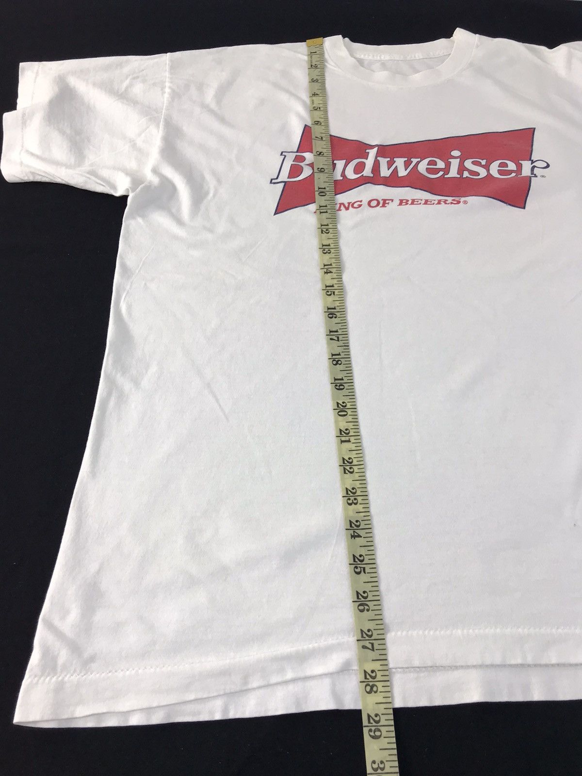 Budweiser × Vintage 90s Budweiser King Of Beer Big Logo Printed Screen Tee Size US XL / EU 56 / 4 - 7 Thumbnail