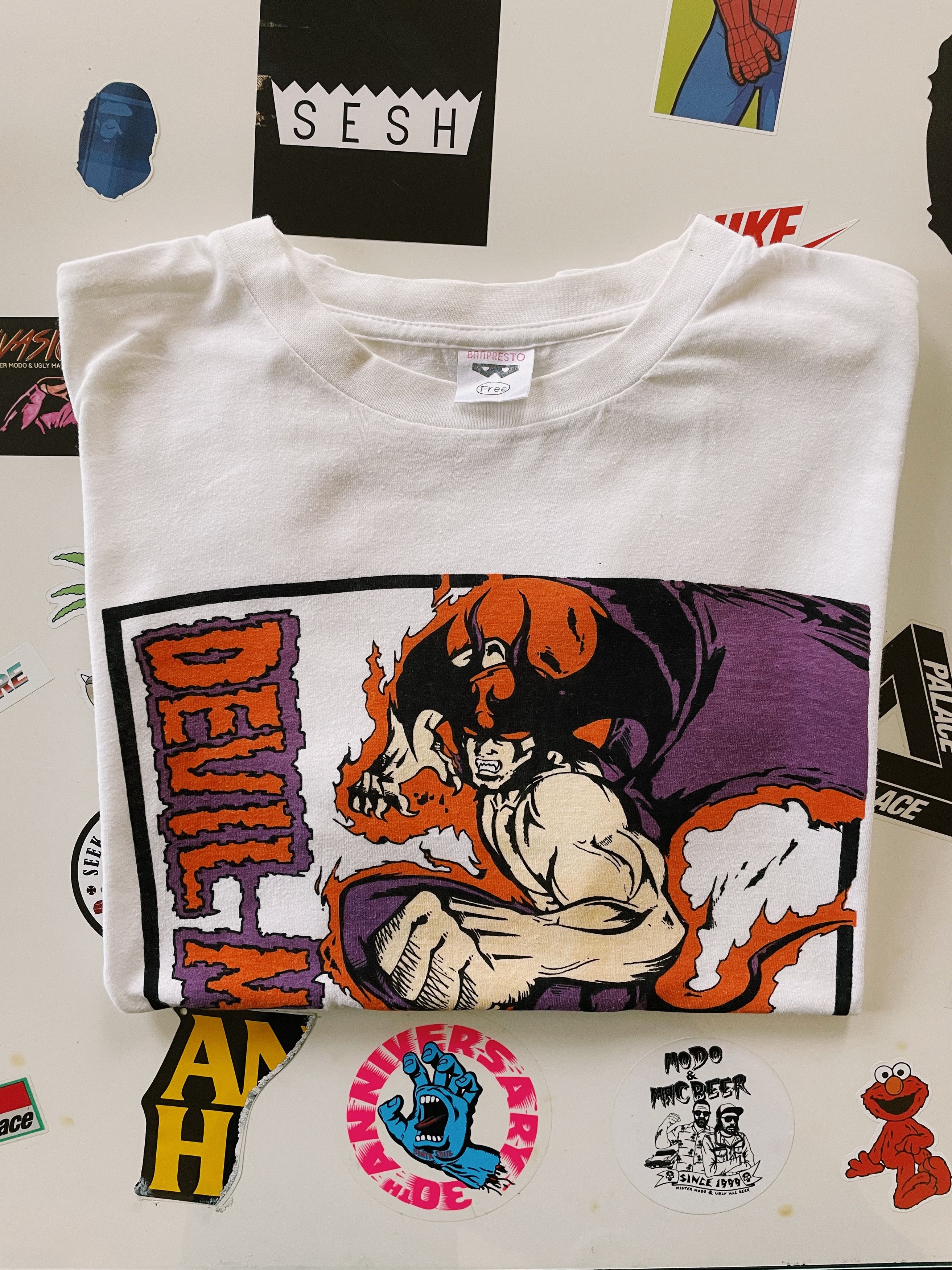 Anime Vintage 90s Devil Man X Banpresto Licensed Boxy Fit T-shirt Size US L / EU 52-54 / 3 - 5 Thumbnail