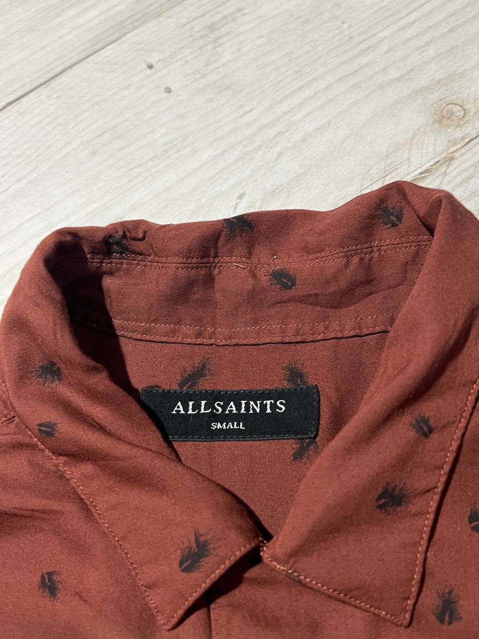 Allsaints Allsaints Nauvoo SS Shirt Viscose Size US S / EU 44-46 / 1 - 5 Thumbnail
