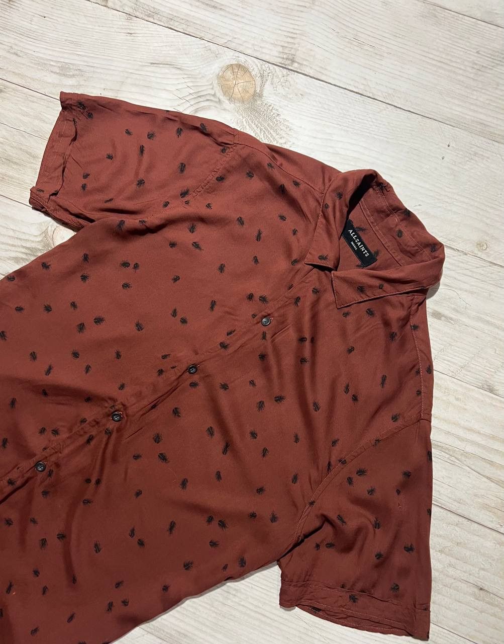 Allsaints Allsaints Nauvoo SS Shirt Viscose Size US S / EU 44-46 / 1 - 2 Thumbnail