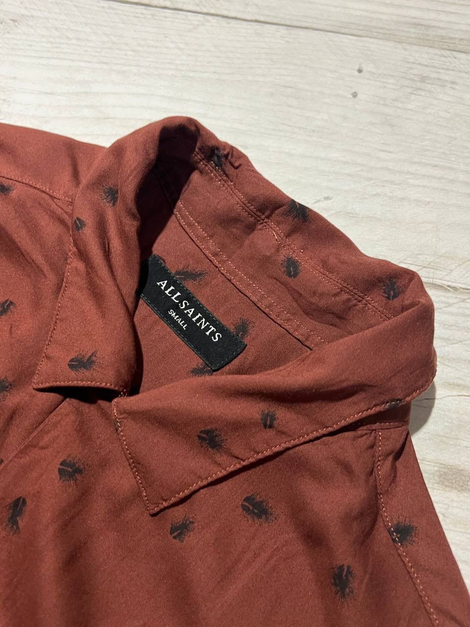 Allsaints Allsaints Nauvoo SS Shirt Viscose Size US S / EU 44-46 / 1 - 4 Thumbnail