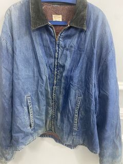 Big Mac Vintage Sherpa Lined Denim Blue Jean Jacket, Men's Fashion, Coats,  Jackets and Outerwear on Carousell