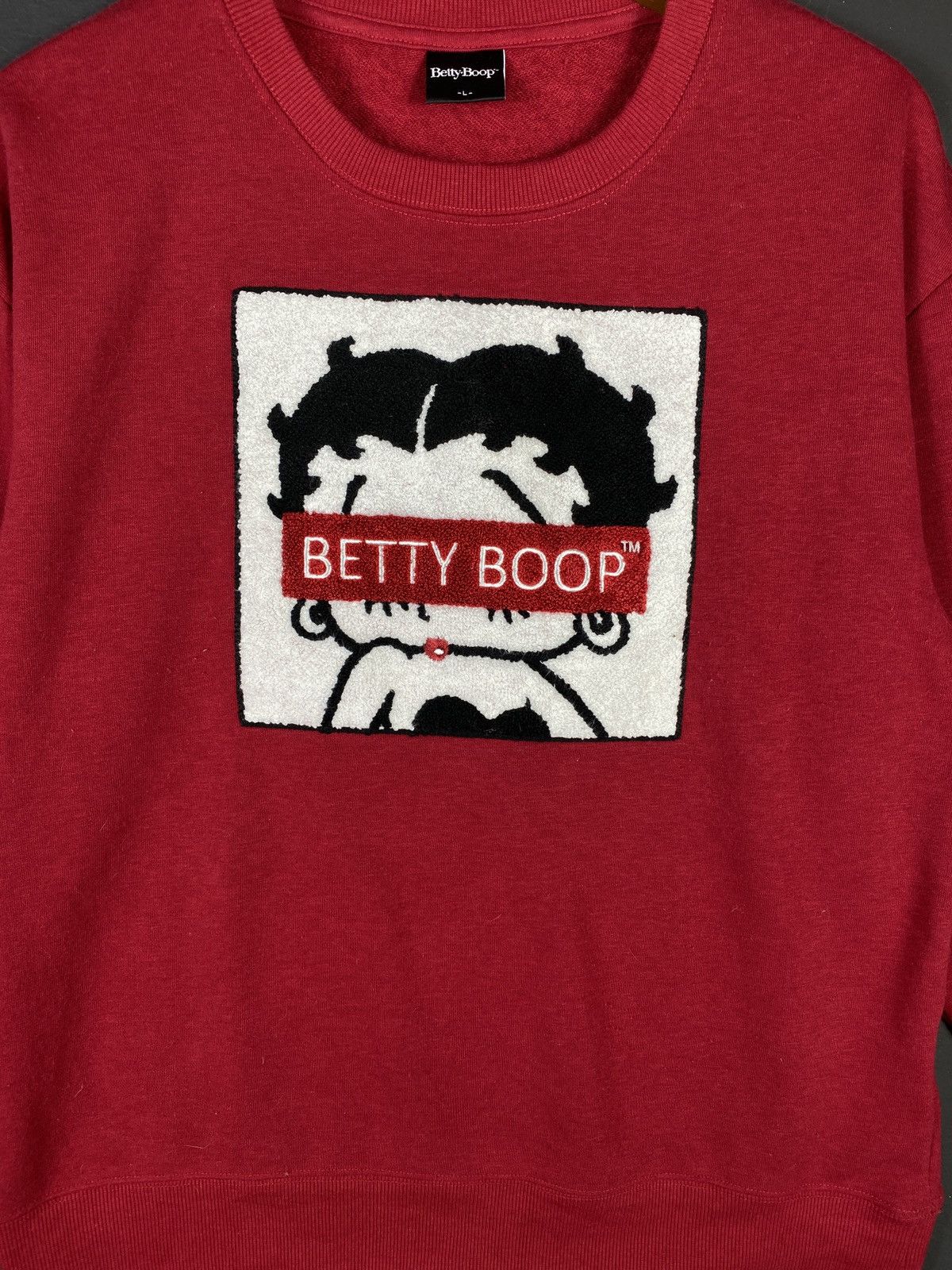 Cartoon Network × Vintage Vintage Betty Boop Embroidery Sweatshirt Size US L / EU 52-54 / 3 - 2 Thumbnail